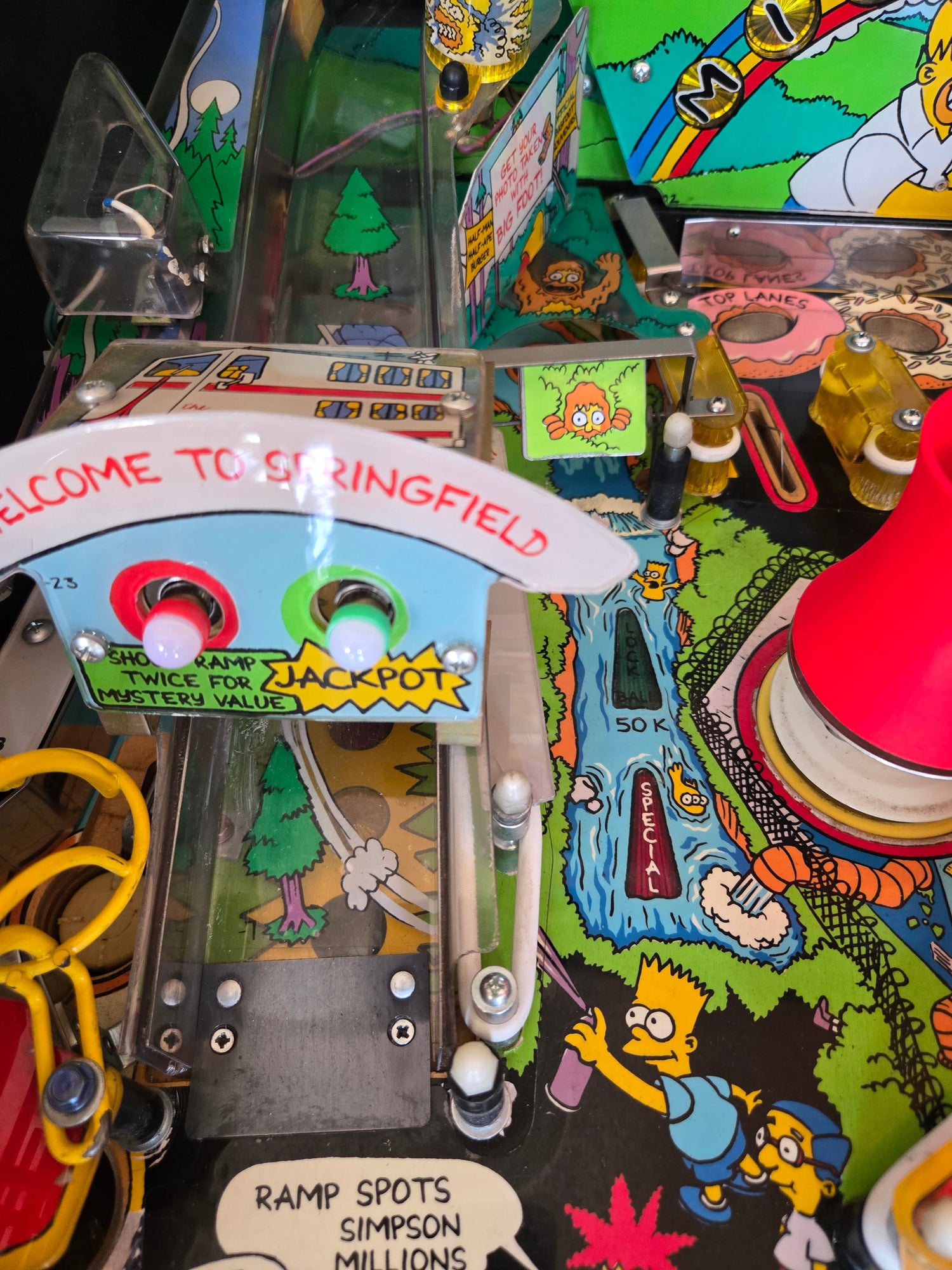 The Simpsons (Refurbished) Data East 1990