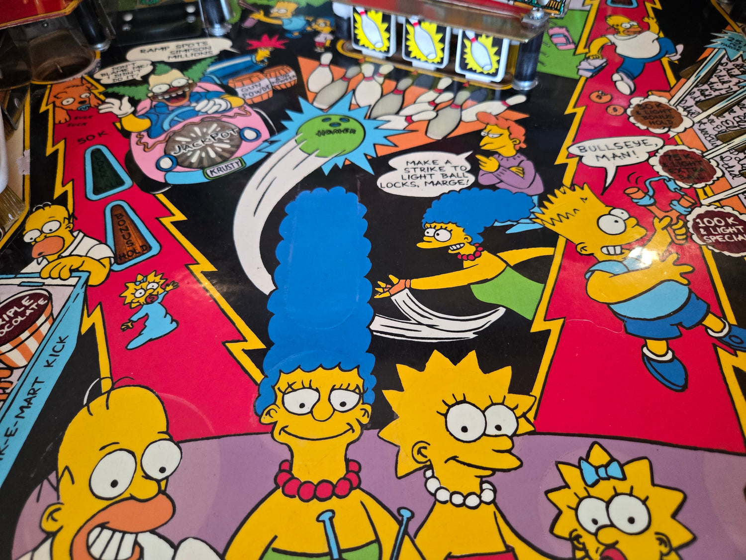 The Simpsons (Refurbished) Data East 1990