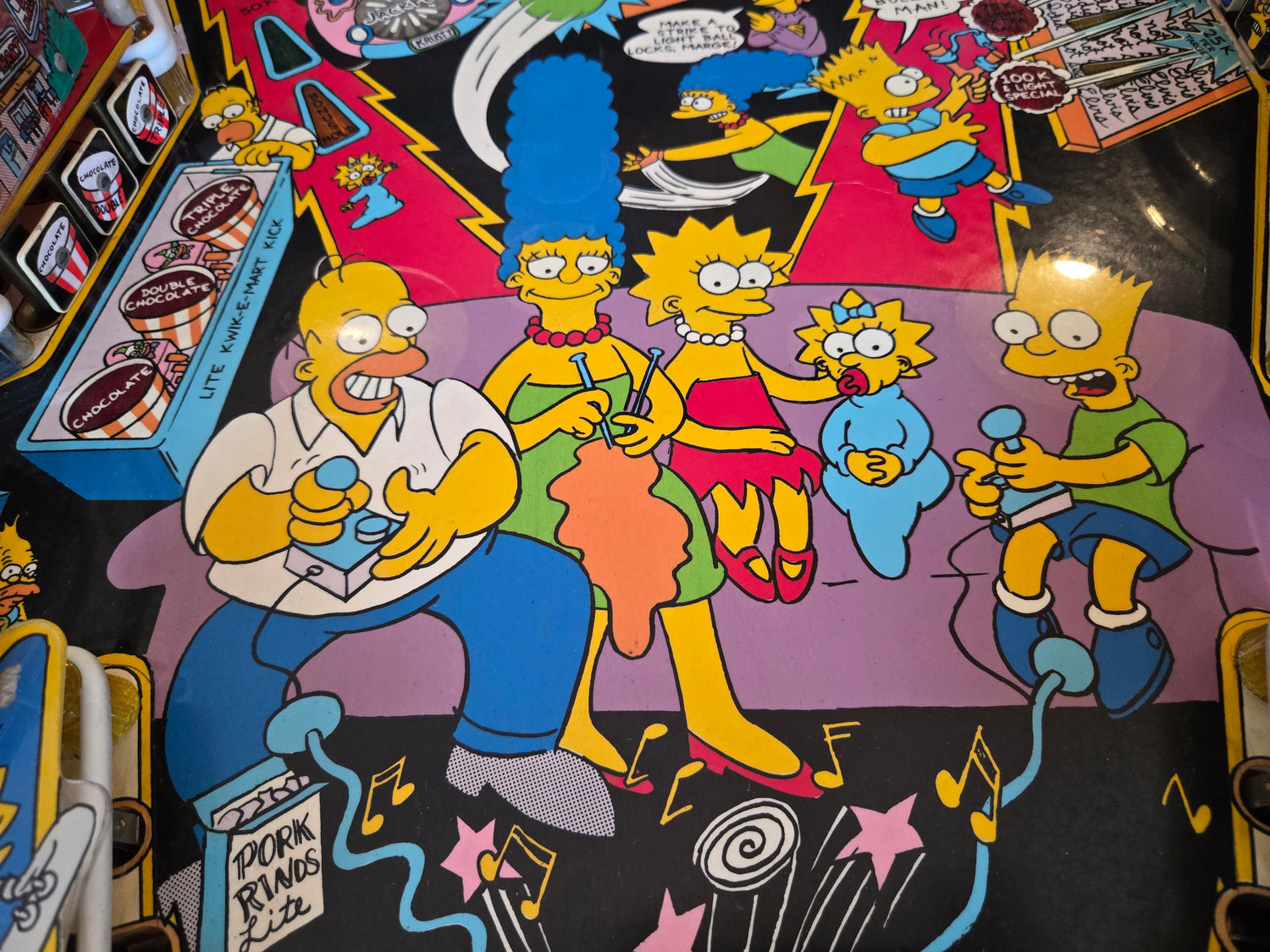 The Simpsons (Refurbished) Data East 1990