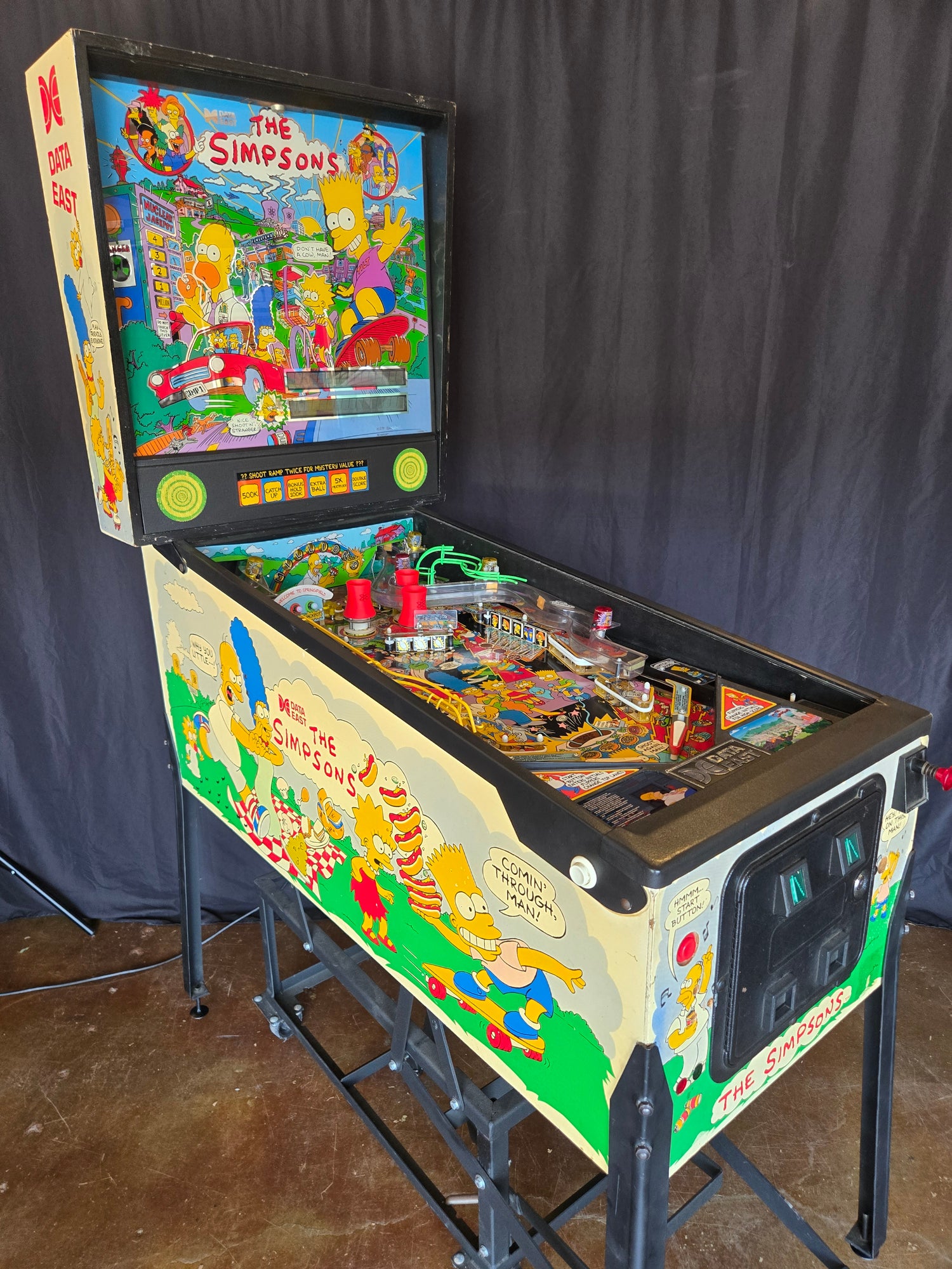 The Simpsons (Refurbished) Data East 1990