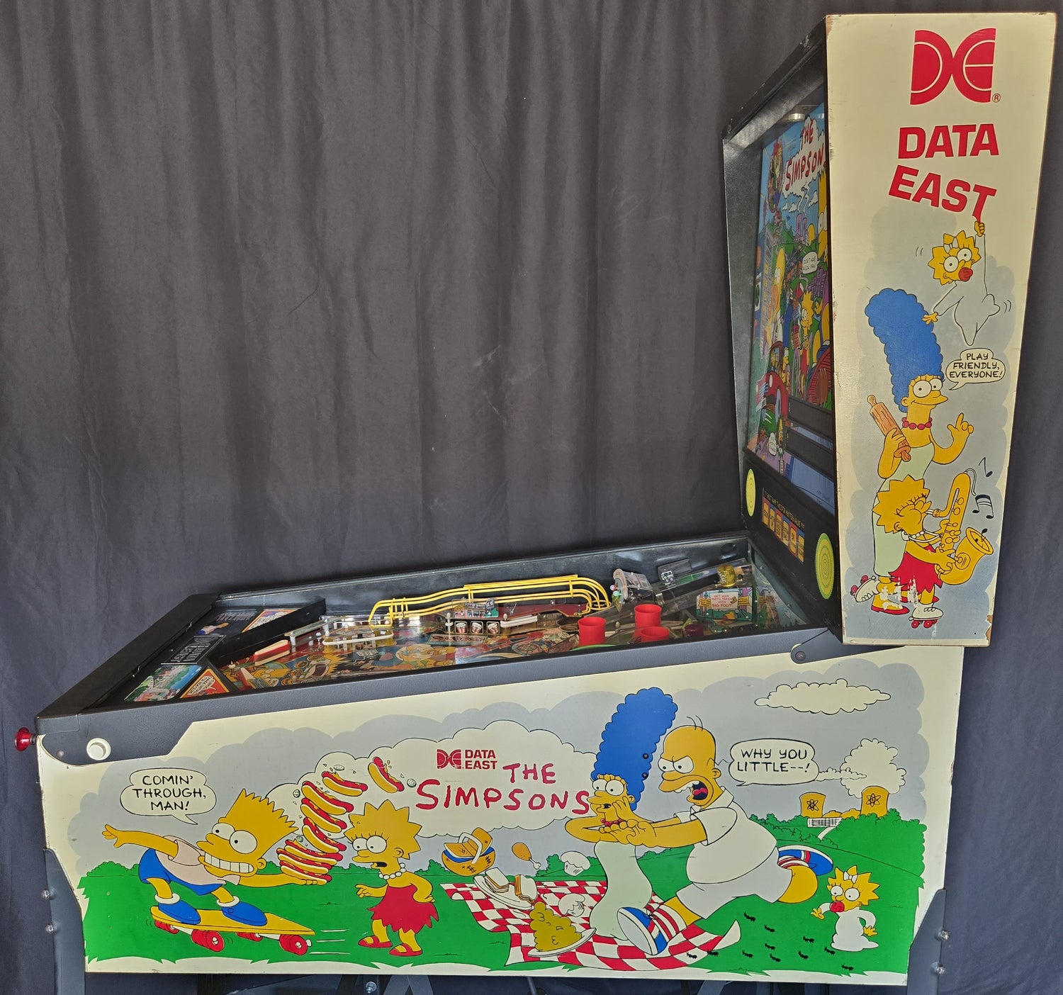 The Simpsons (Refurbished) Data East 1990