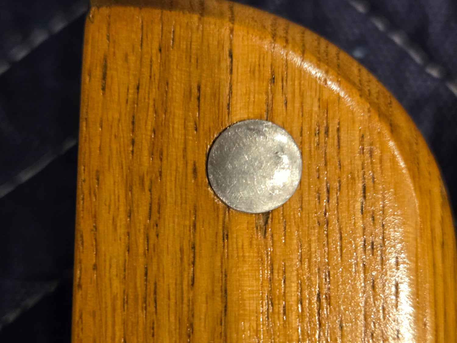 Pair of Reconditioned Antique Wood Pinball Legs for a Woodrail Pinball Machine 31 inch Length