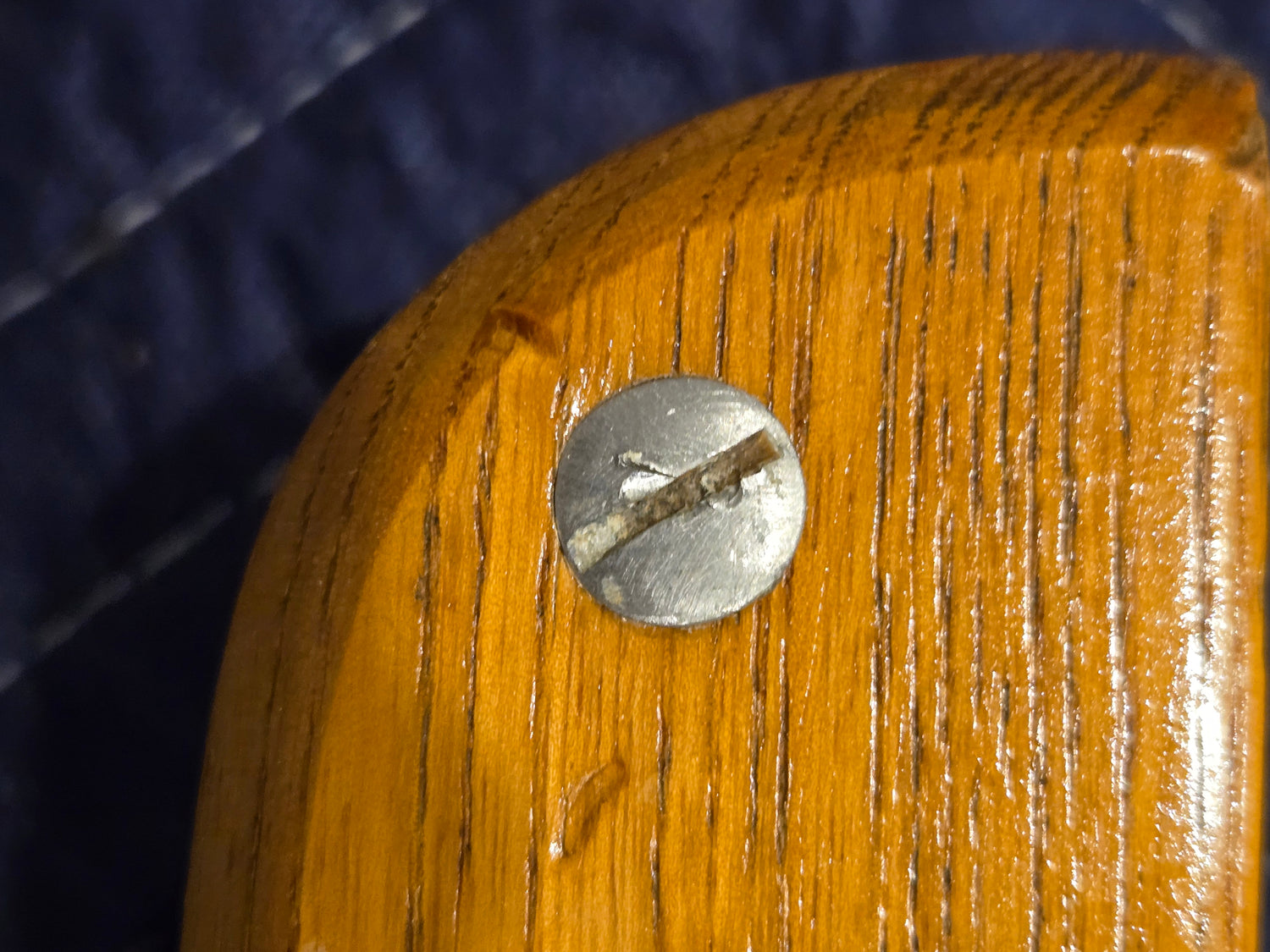 Pair of Reconditioned Antique Wood Pinball Legs for a Woodrail Pinball Machine 31 inch Length