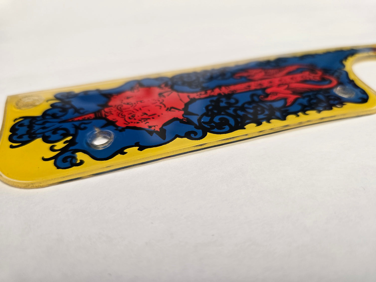 Black Knight Pinball (Williams, 1980) Original Playfield Plastic 30C-500-4