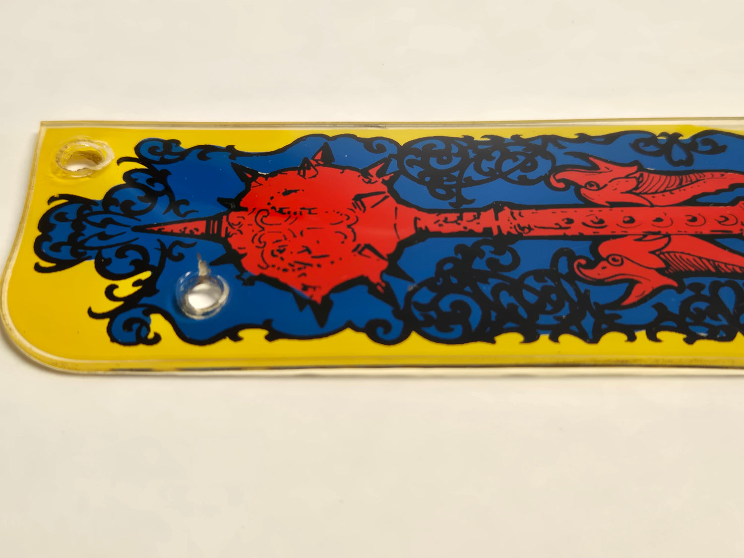 Black Knight Pinball (Williams, 1980) Original Playfield Plastic 30C-500-4