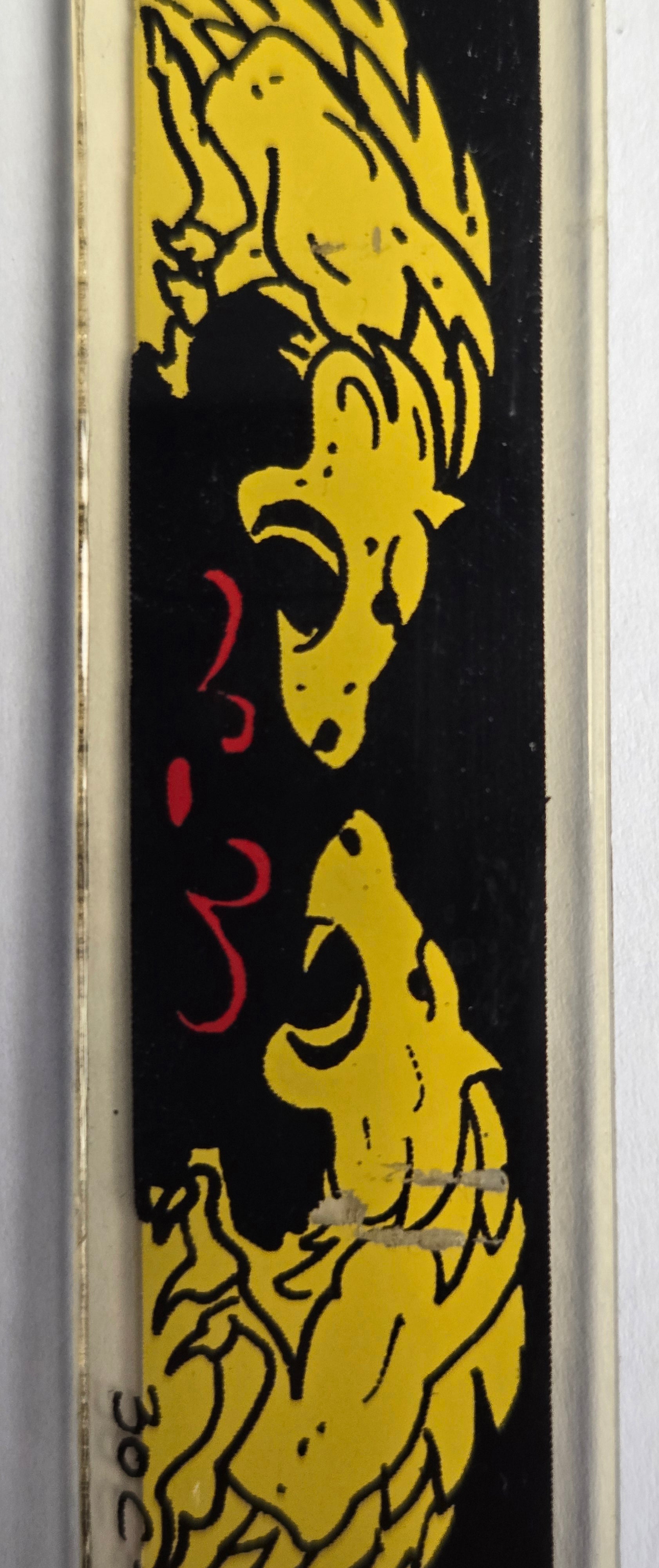 Black Knight Pinball (Williams, 1980) Original Playfield Plastic 30C-500-16