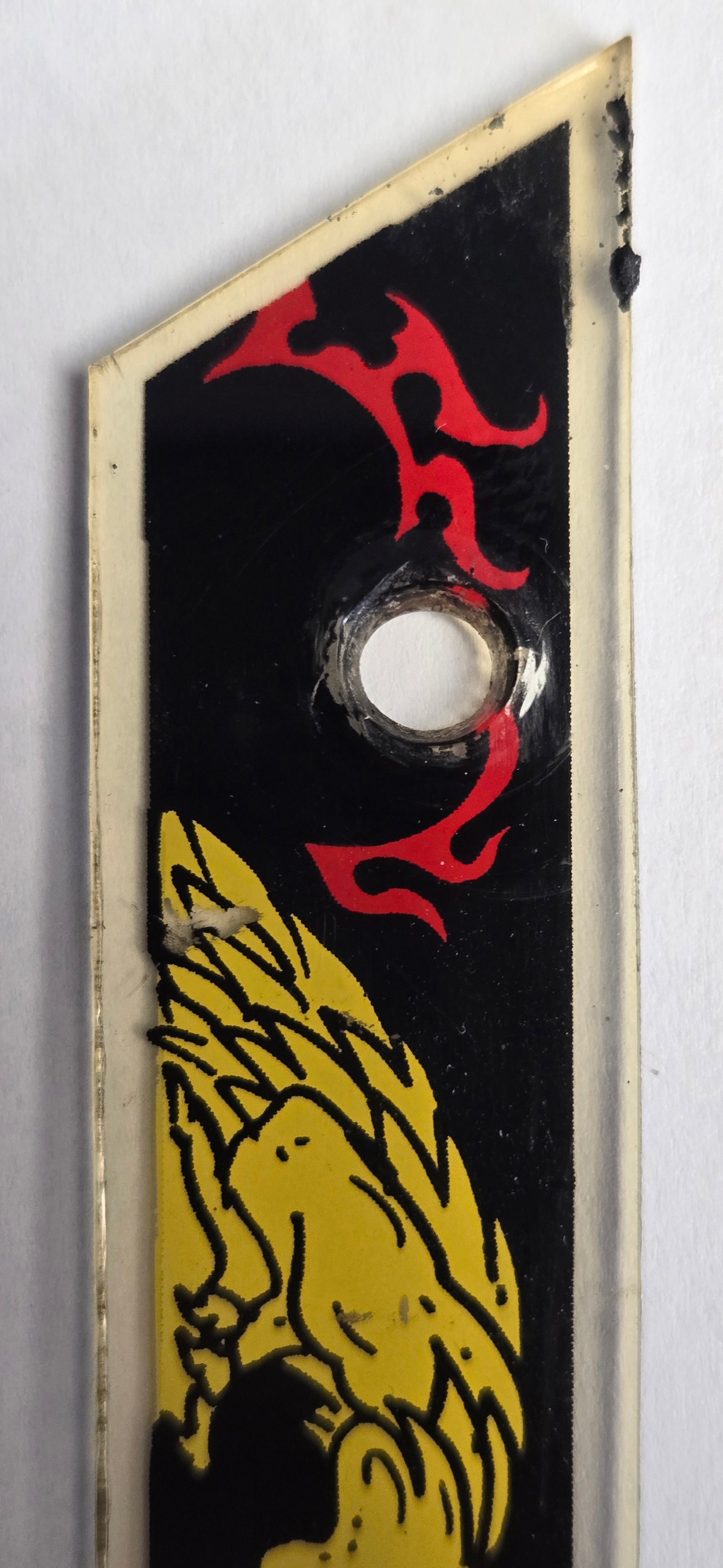 Black Knight Pinball (Williams, 1980) Original Playfield Plastic 30C-500-16