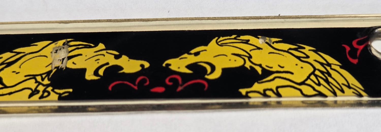 Black Knight Pinball (Williams, 1980) Original Playfield Plastic 30C-500-16