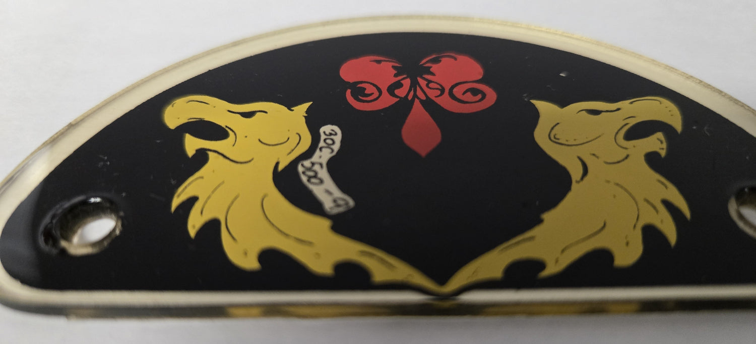 Black Knight Pinball (Williams, 1980) Original Playfield Plastic 30C-500-9