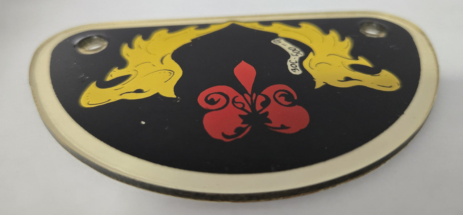 Black Knight Pinball (Williams, 1980) Original Playfield Plastic 30C-500-9