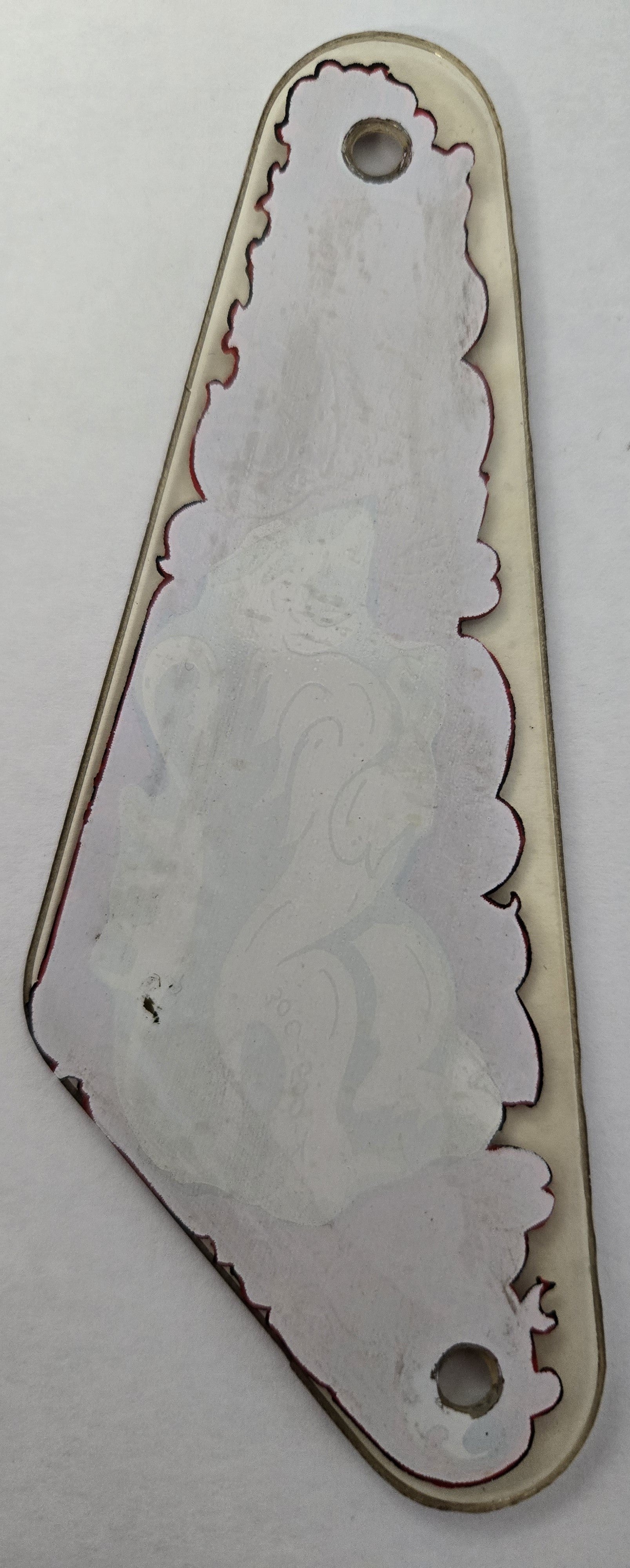 Black Knight Pinball (Williams, 1980) Original Playfield Plastic 30C-500-2