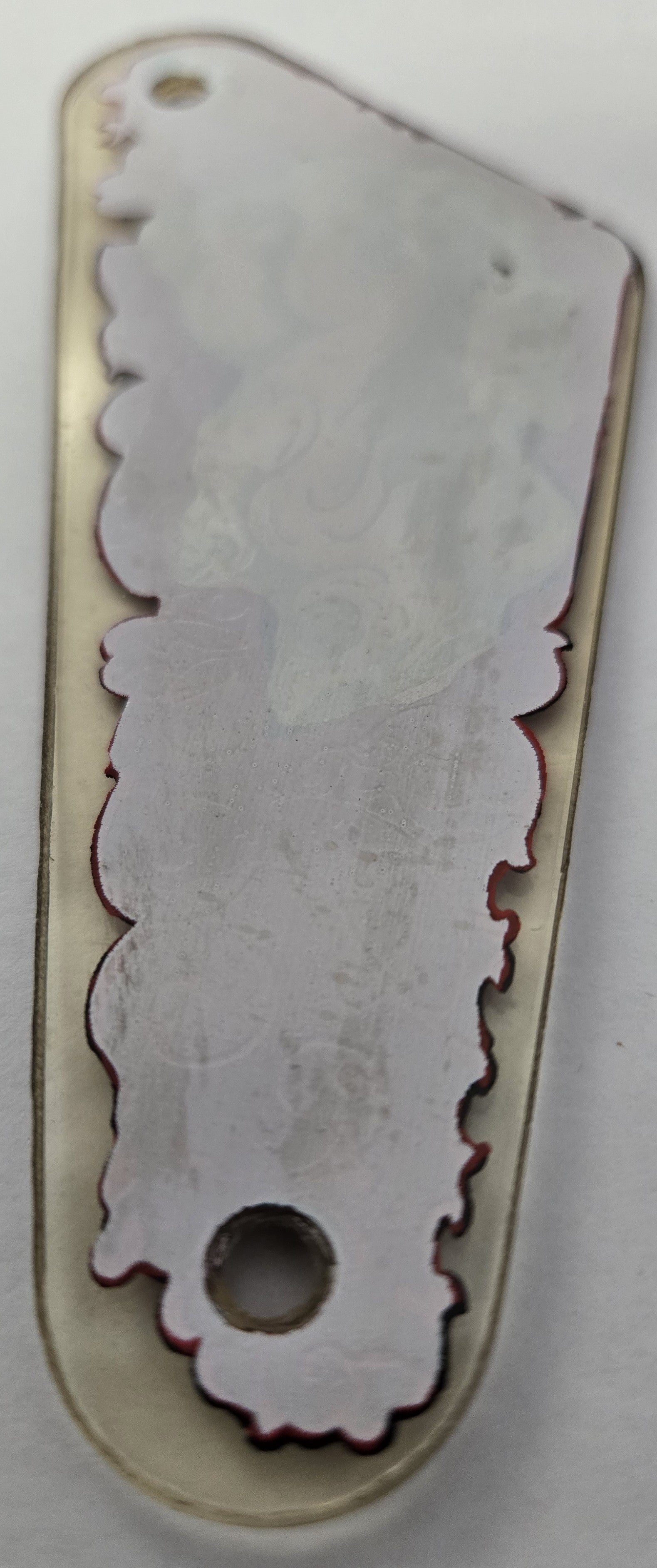 Black Knight Pinball (Williams, 1980) Original Playfield Plastic 30C-500-2