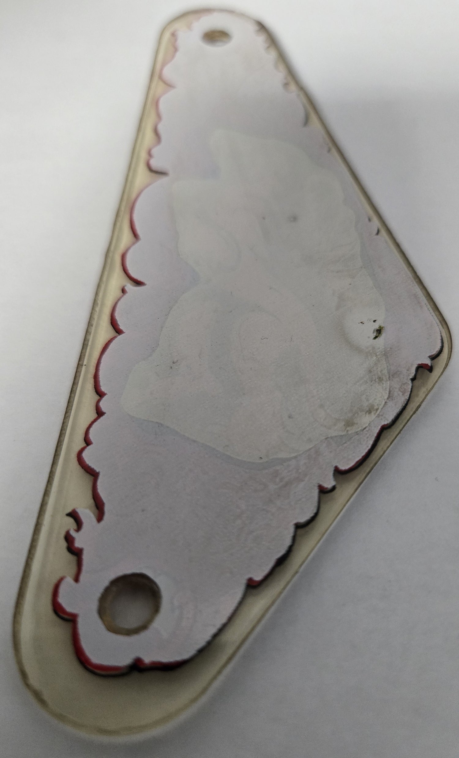 Black Knight Pinball (Williams, 1980) Original Playfield Plastic 30C-500-1