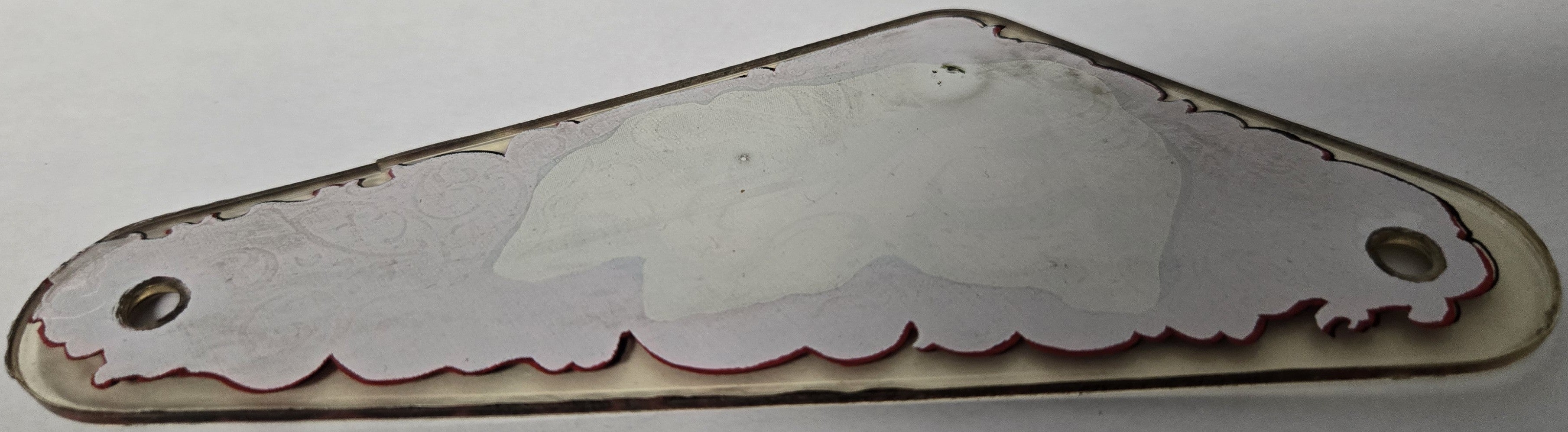 Black Knight Pinball (Williams, 1980) Original Playfield Plastic 30C-500-1