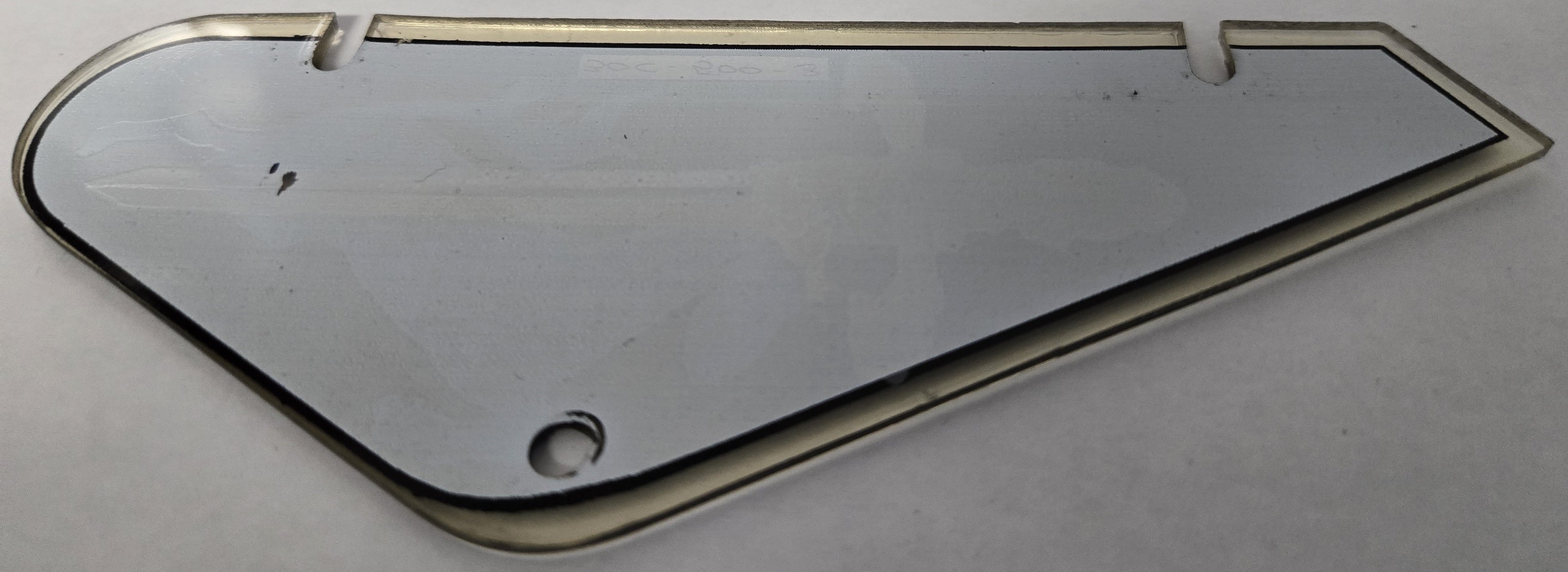 Black Knight Pinball (Williams, 1980) Original Playfield Plastic 30C-500-3