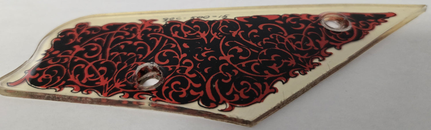 Black Knight Pinball (Williams, 1980) Original Playfield Plastic 30C-500-15