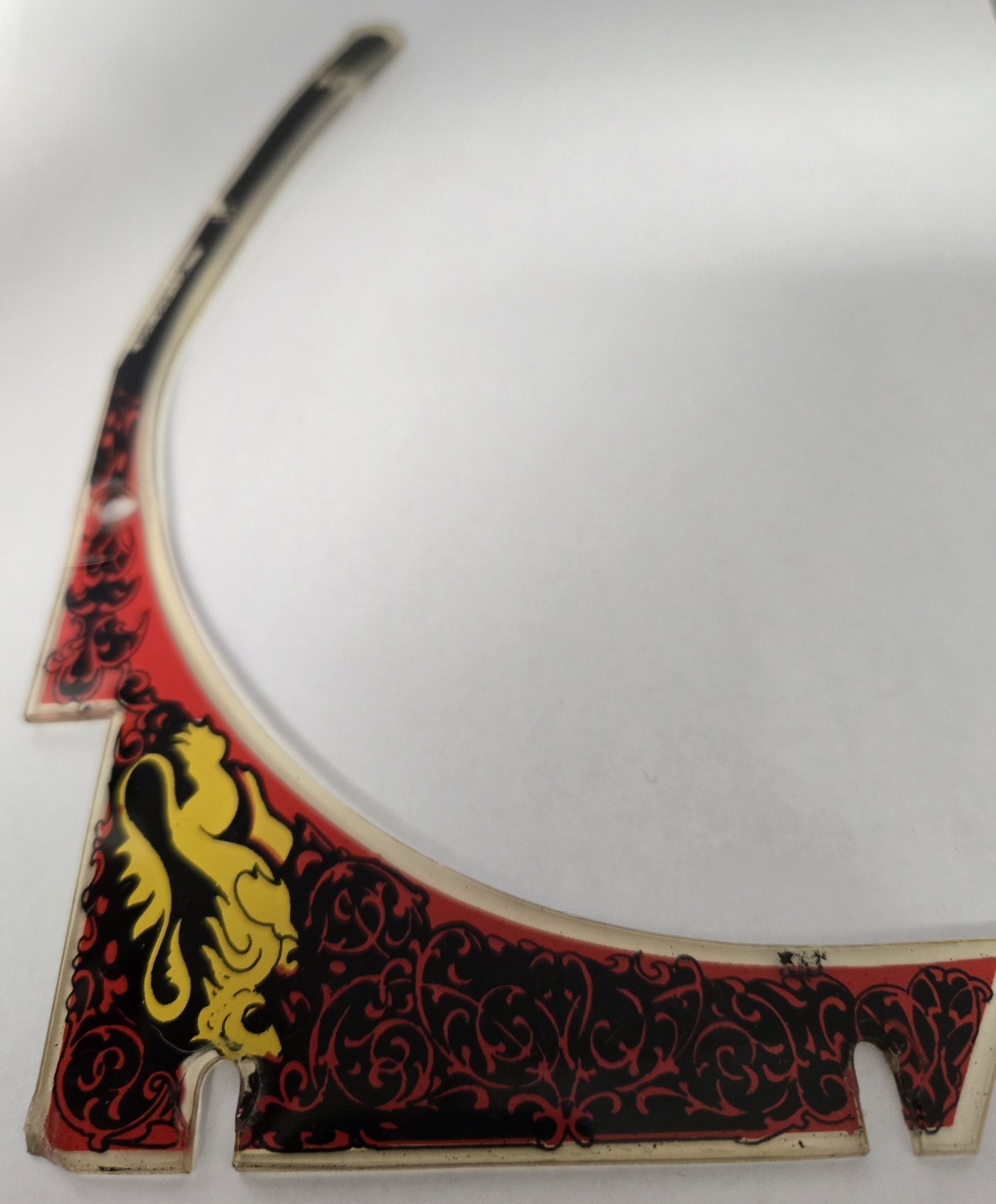 Black Knight Pinball (Williams, 1980) Original Playfield Plastic 30C-500-14