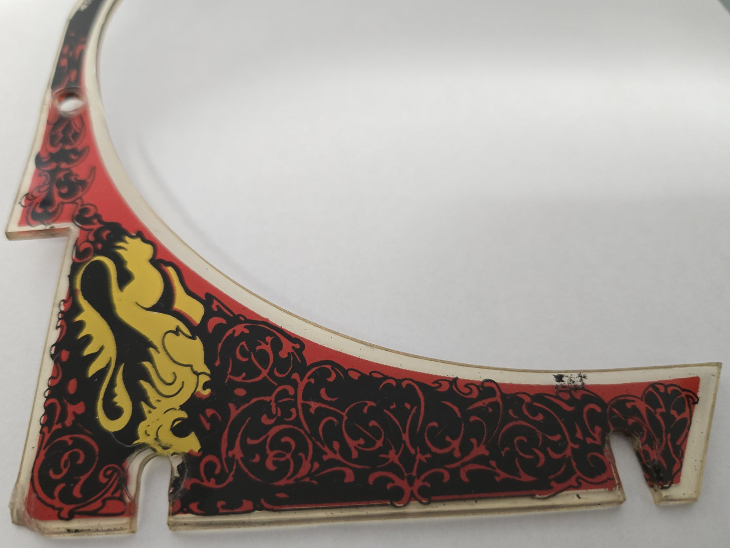 Black Knight Pinball (Williams, 1980) Original Playfield Plastic 30C-500-14