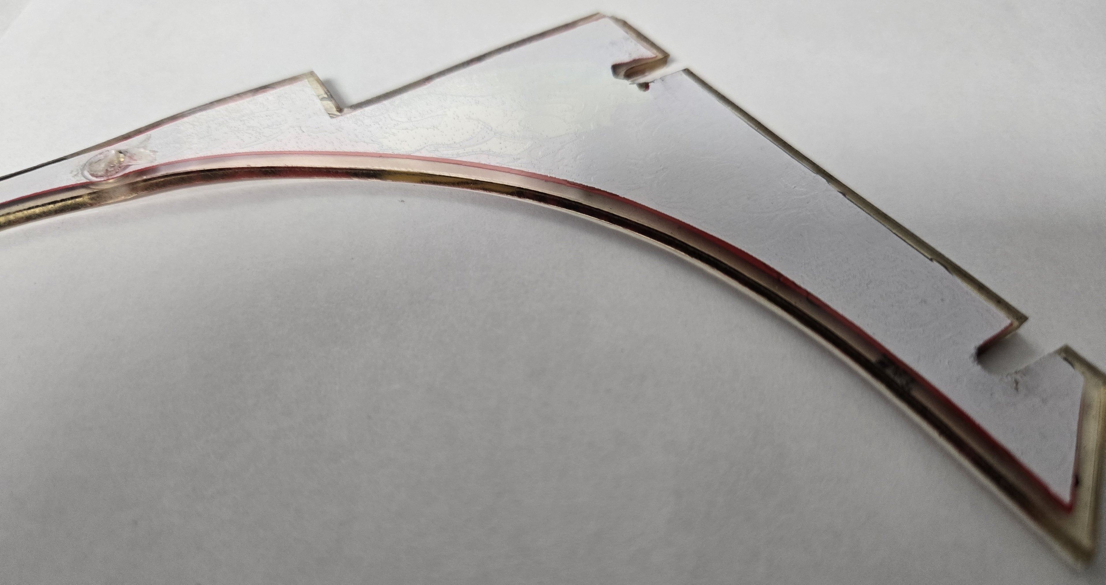 Black Knight Pinball (Williams, 1980) Original Playfield Plastic 30C-500-14