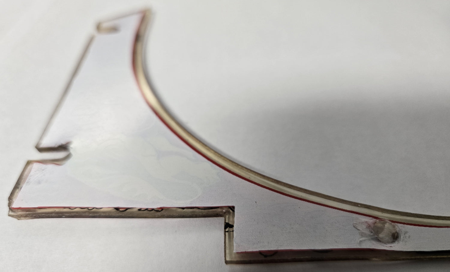 Black Knight Pinball (Williams, 1980) Original Playfield Plastic 30C-500-14