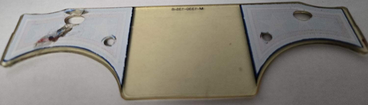 Evel Knievel Pinball (Bally, 1977) Original Playfield Plastic M-1330-135-8 (Slightly Damaged)