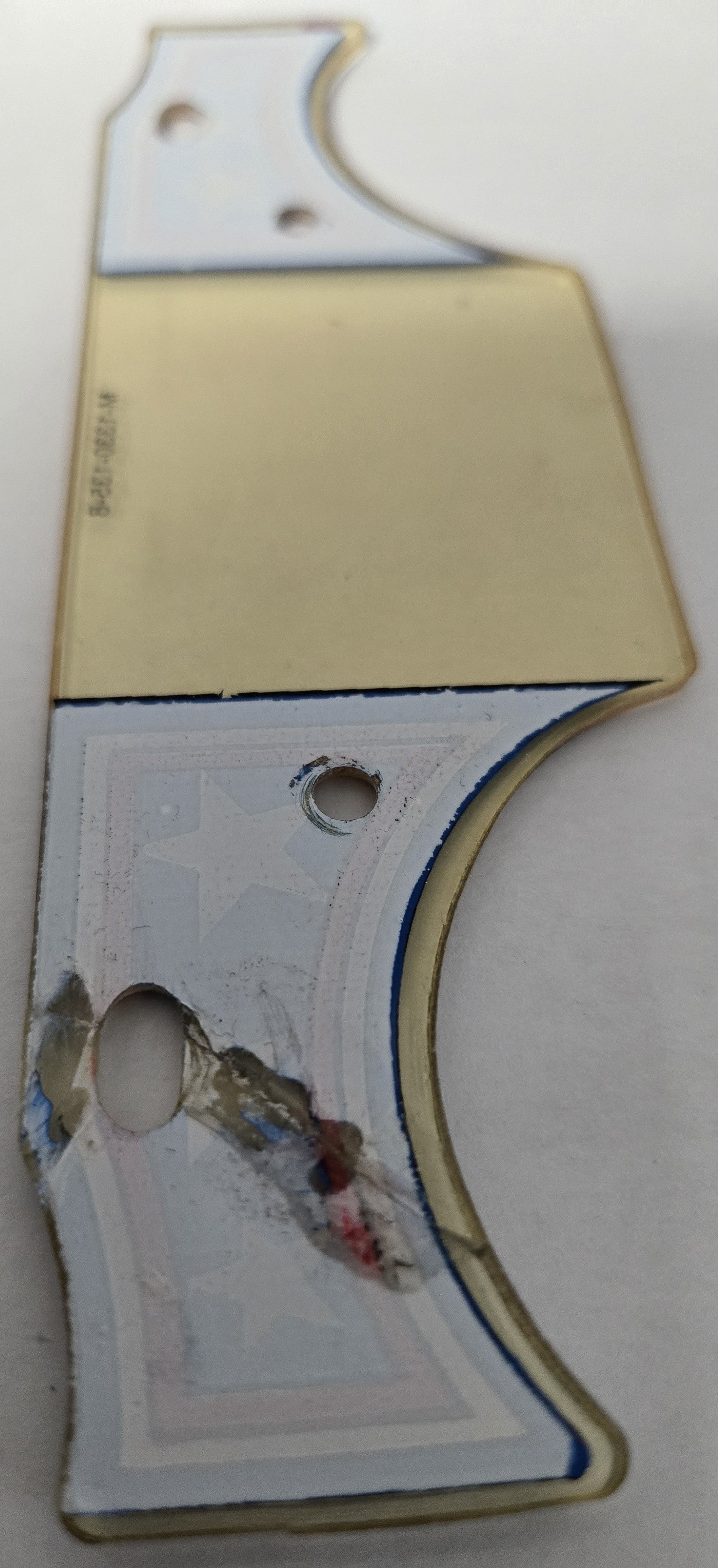 Evel Knievel Pinball (Bally, 1977) Original Playfield Plastic M-1330-135-8 (Slightly Damaged)