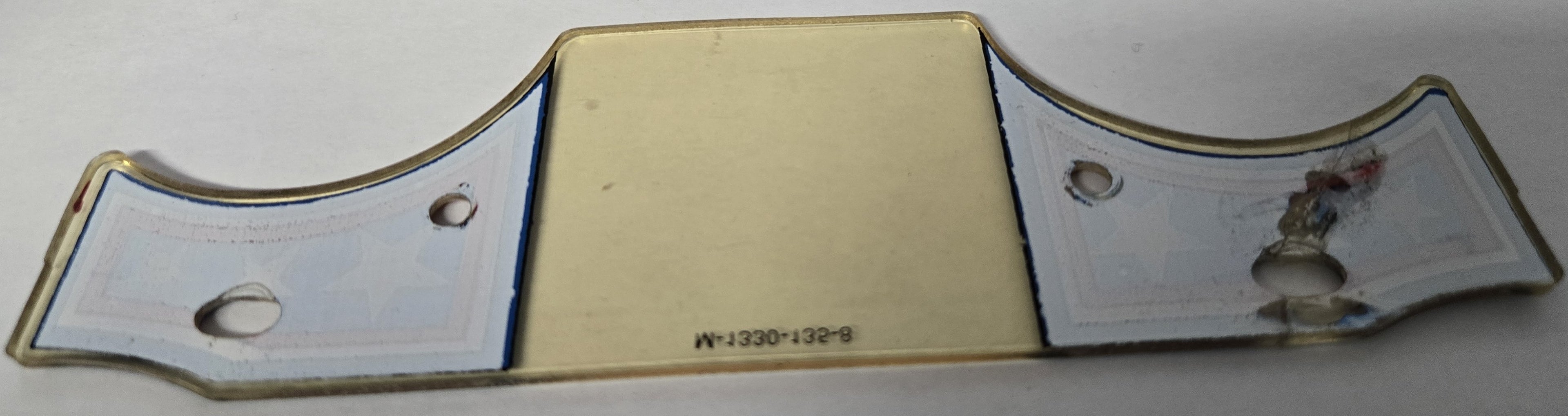 Evel Knievel Pinball (Bally, 1977) Original Playfield Plastic M-1330-135-8 (Slightly Damaged)