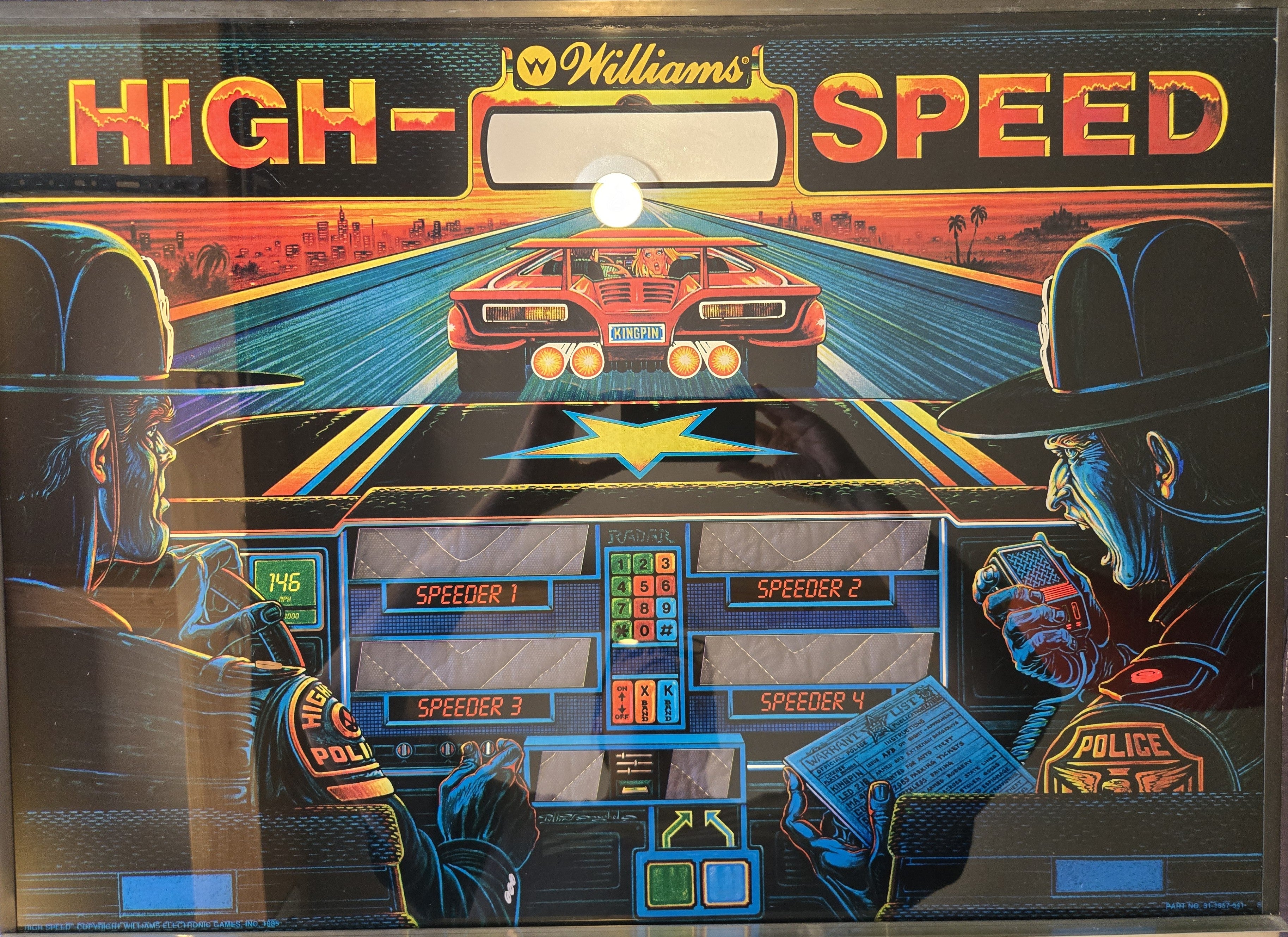 High Speed (Refurbished) Williams 1986
