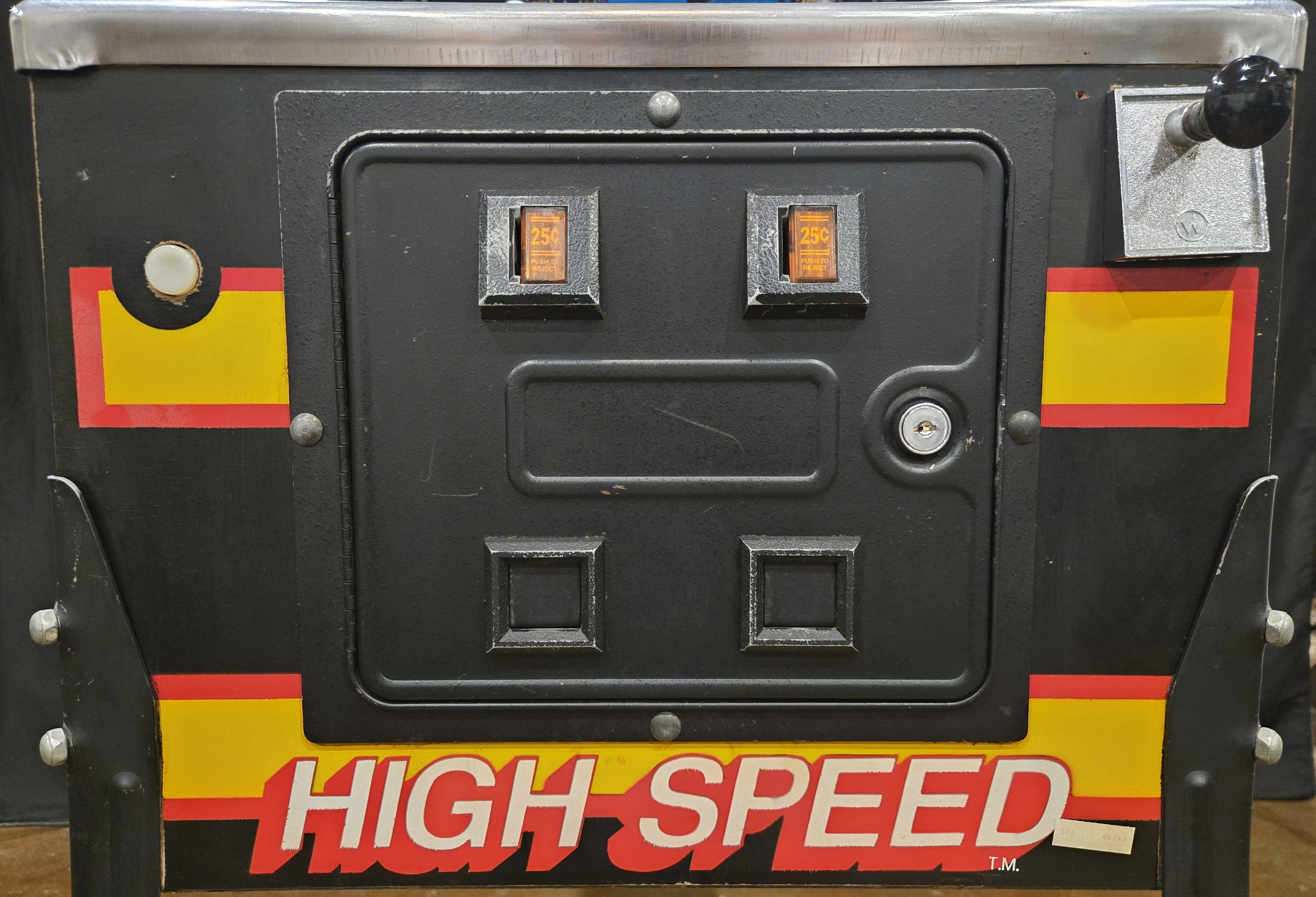 High Speed (Refurbished) Williams 1986