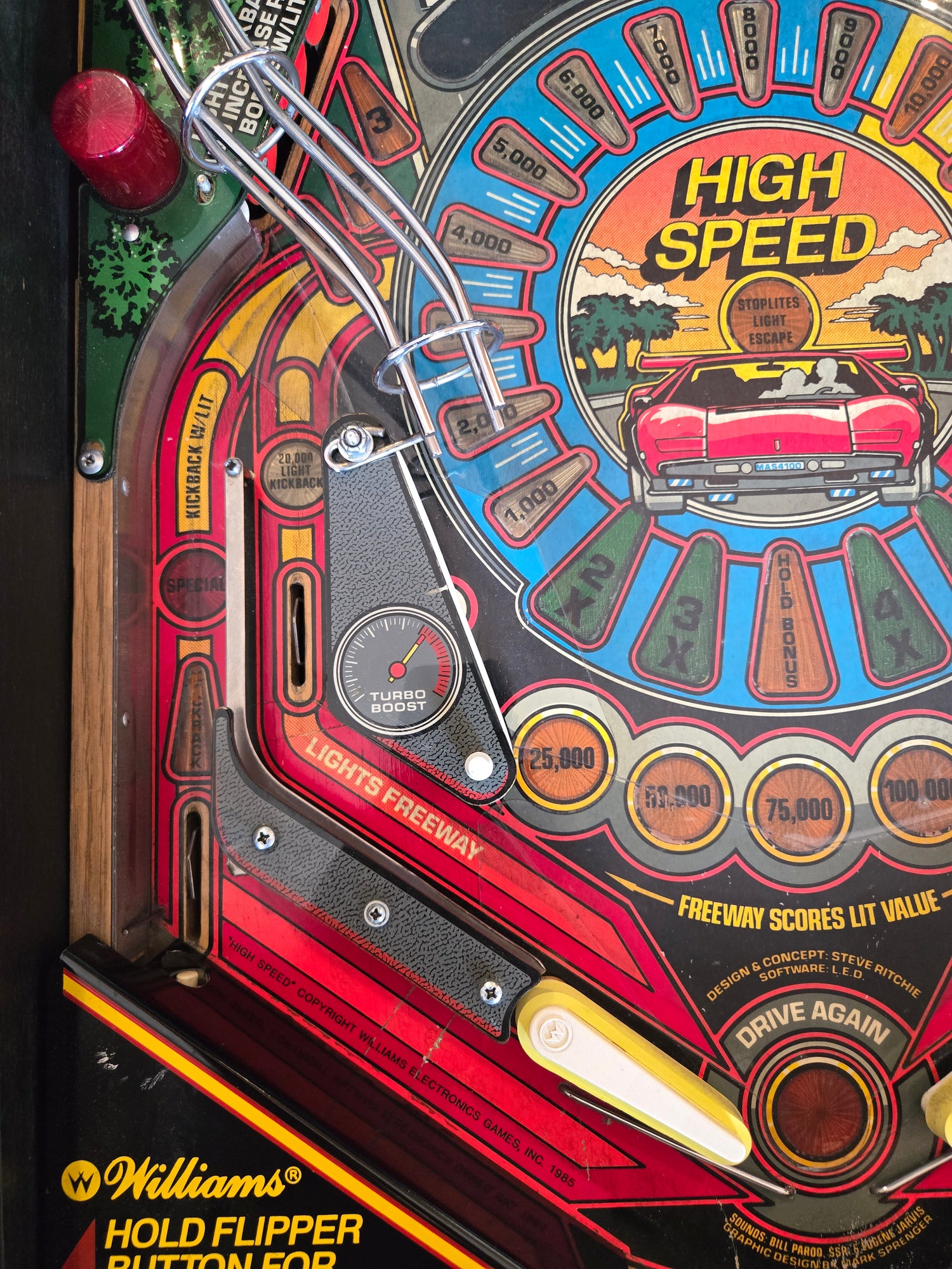 High Speed (Refurbished) Williams 1986