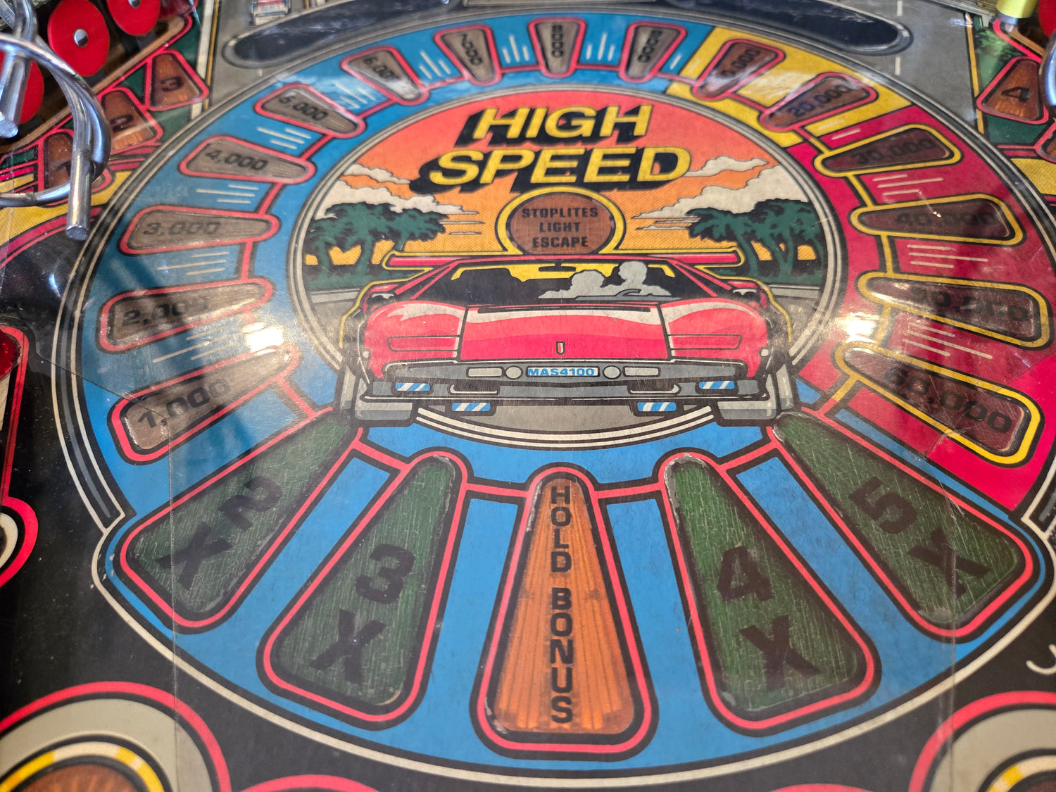 High Speed (Refurbished) Williams 1986