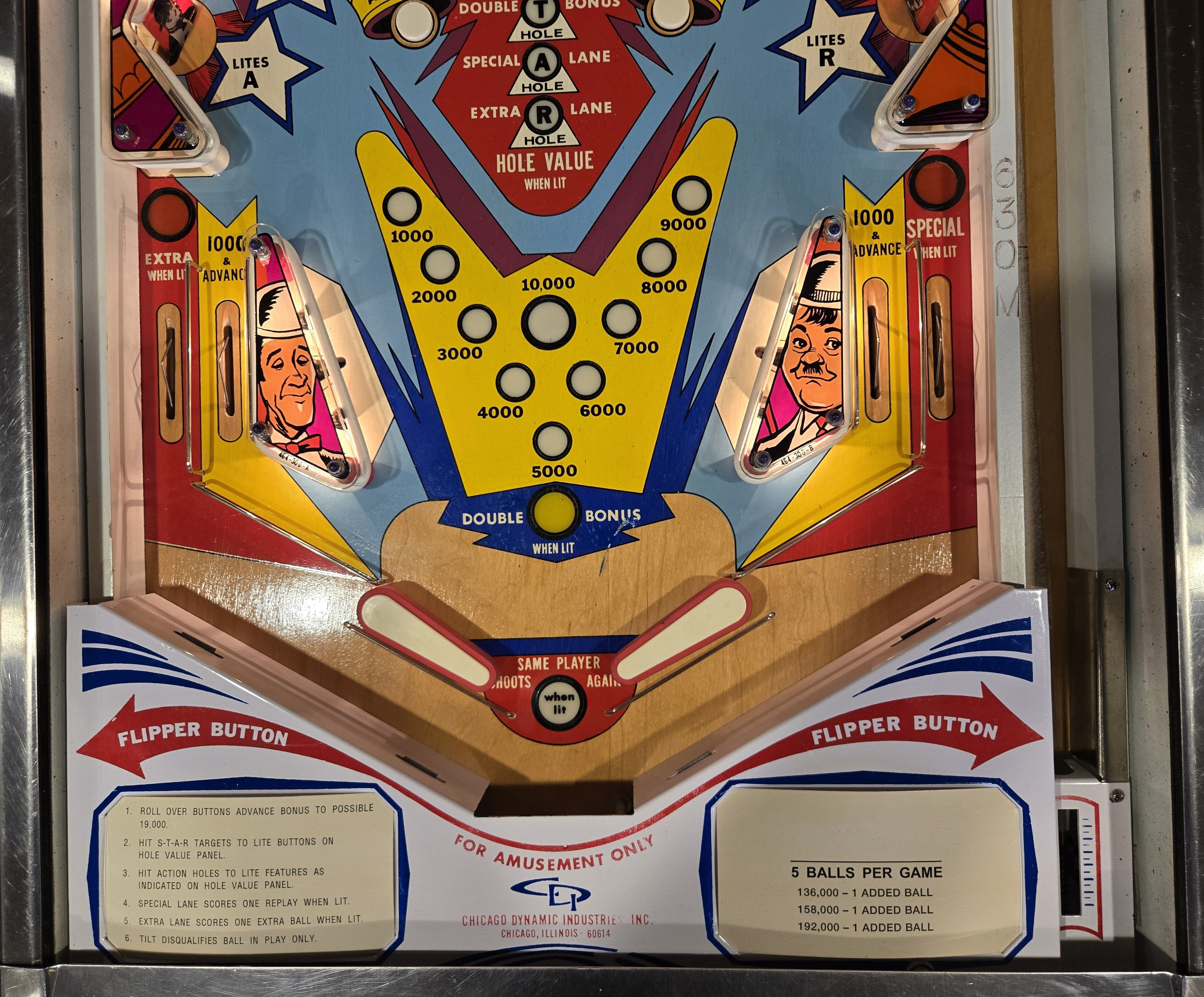 Hollywood (Refurbished) Chicago Coin 1976