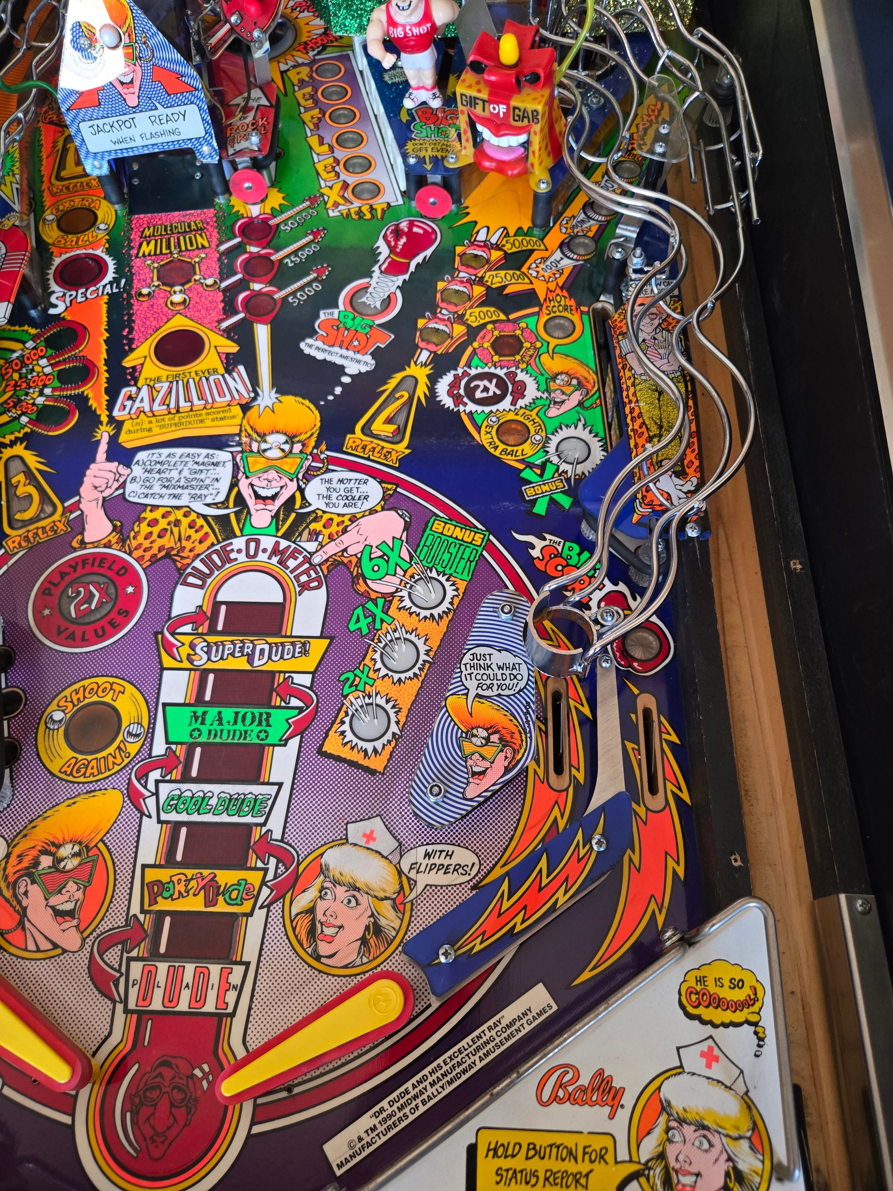 Dr. Dude and His Excellent Ray (Refurbished) Bally 1990