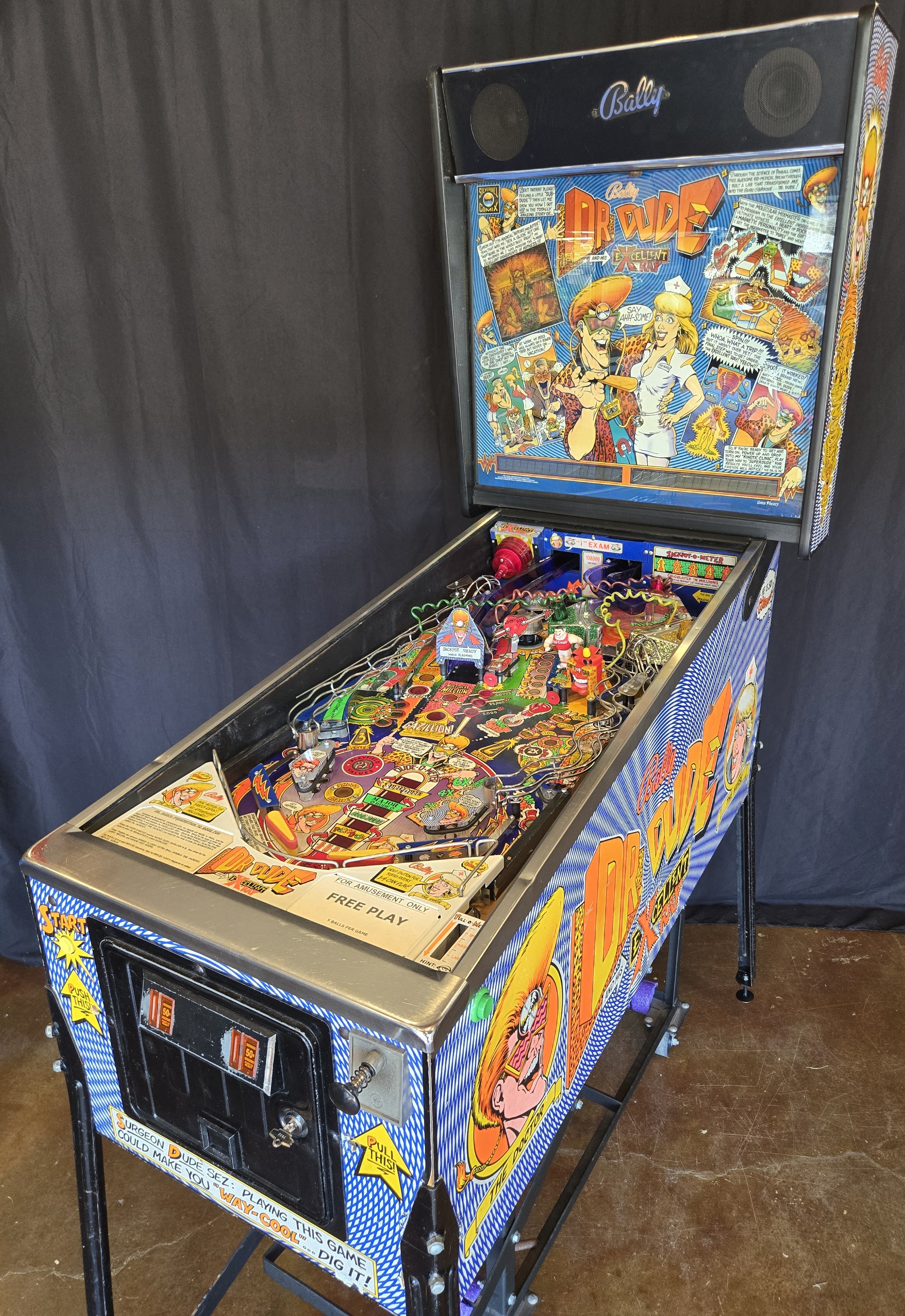 Dr. Dude and His Excellent Ray (Refurbished) Bally 1990