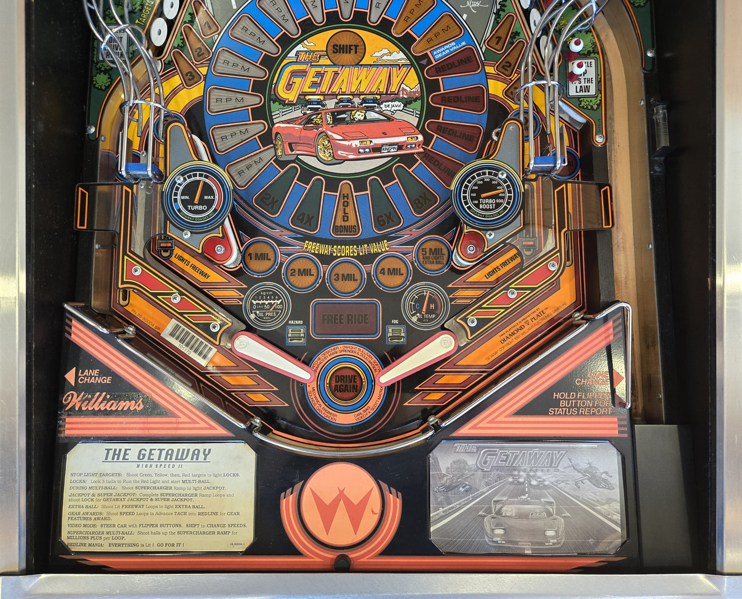 The Getaway: High Speed II (Refurbished) Williams 1992