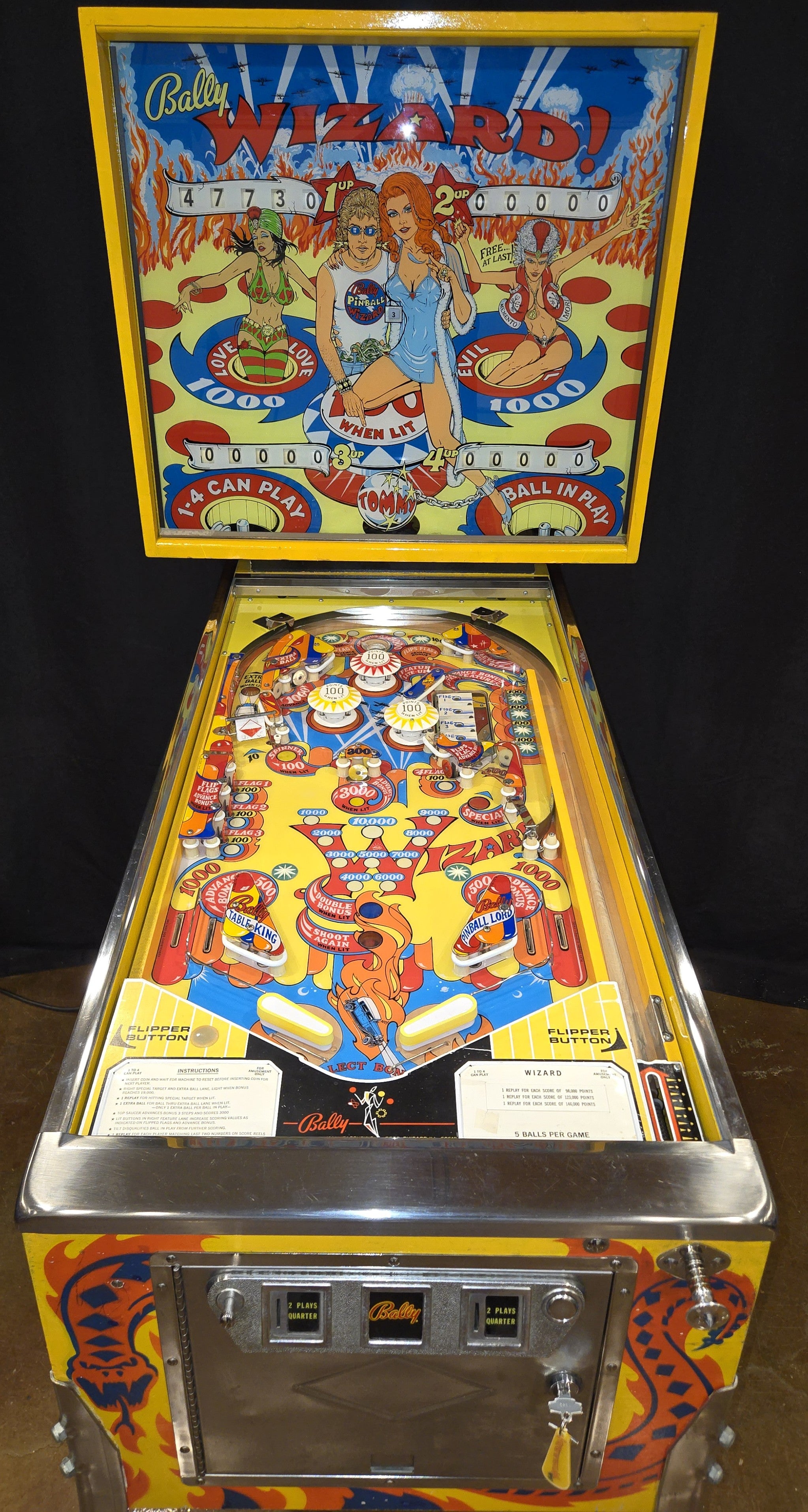 Wizard (Restored) Bally 1975