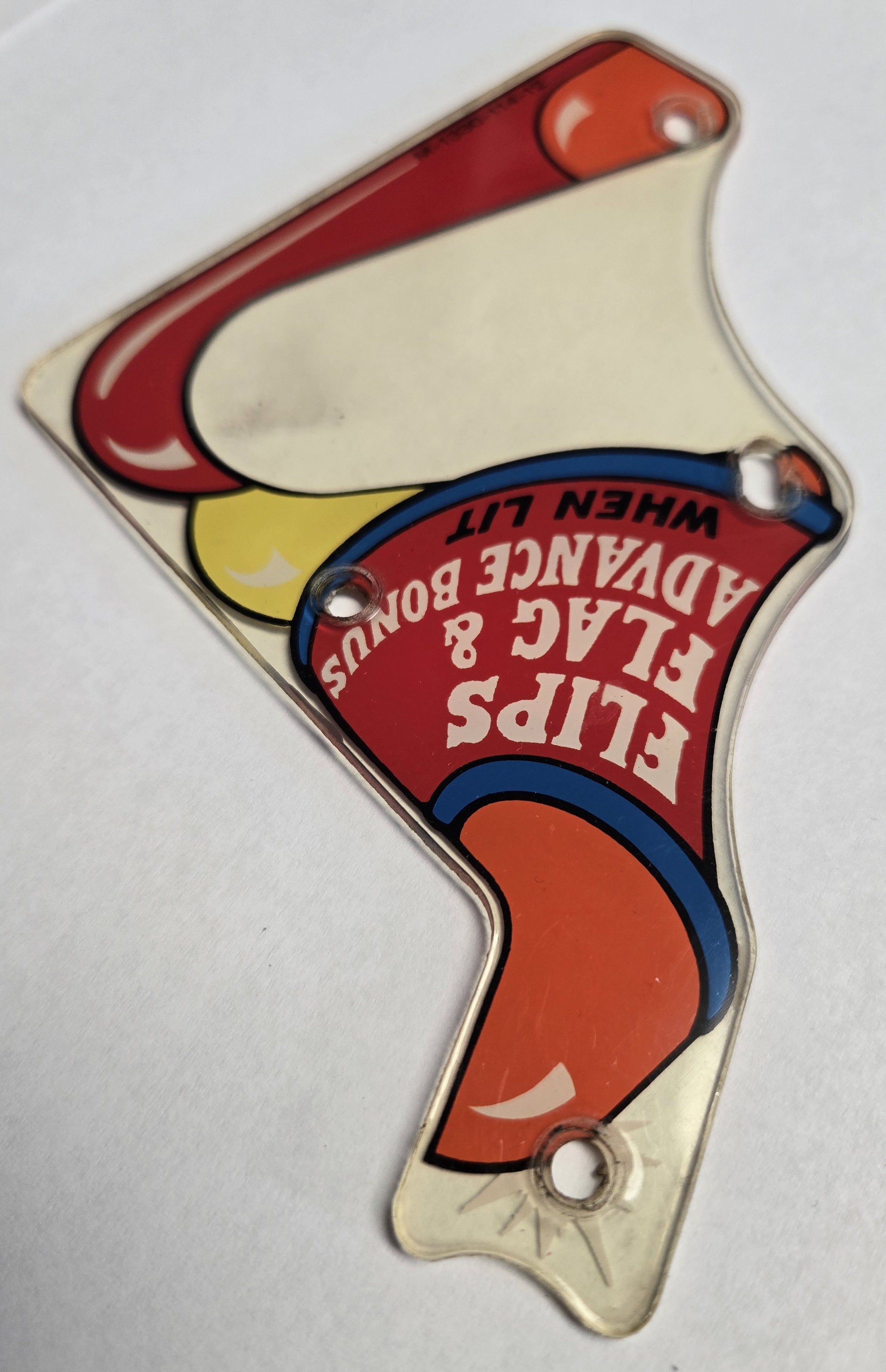 Wizard! Pinball (Bally, 1975) Original Playfield Plastic M-1330-114-12