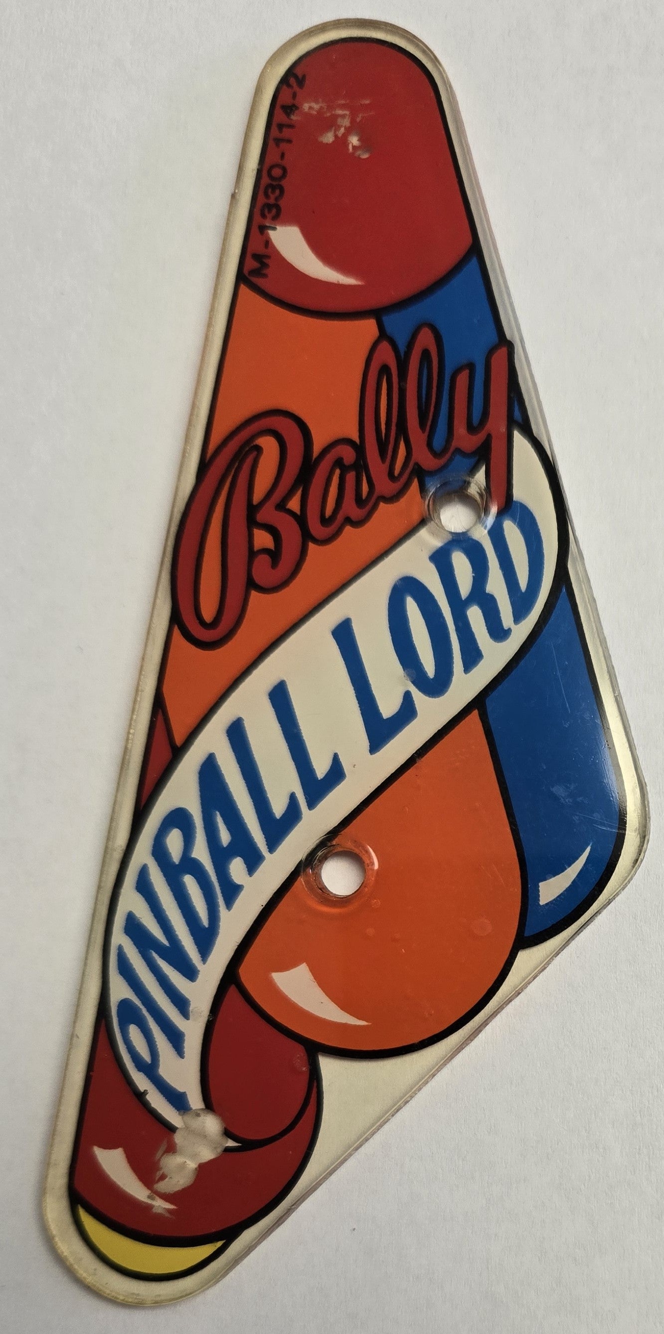 Wizard! Pinball (Bally, 1975) Original Playfield Plastic M-1330-114-02