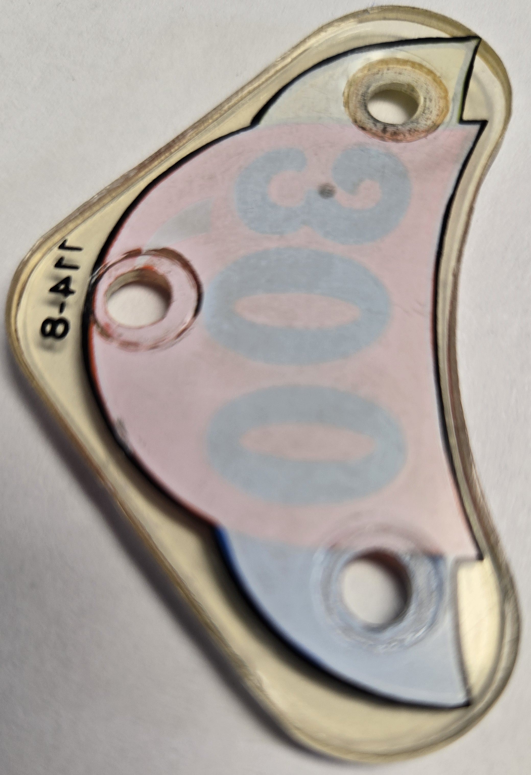 Wizard! Pinball (Bally, 1975) Original Playfield Plastic M-1330-114-08