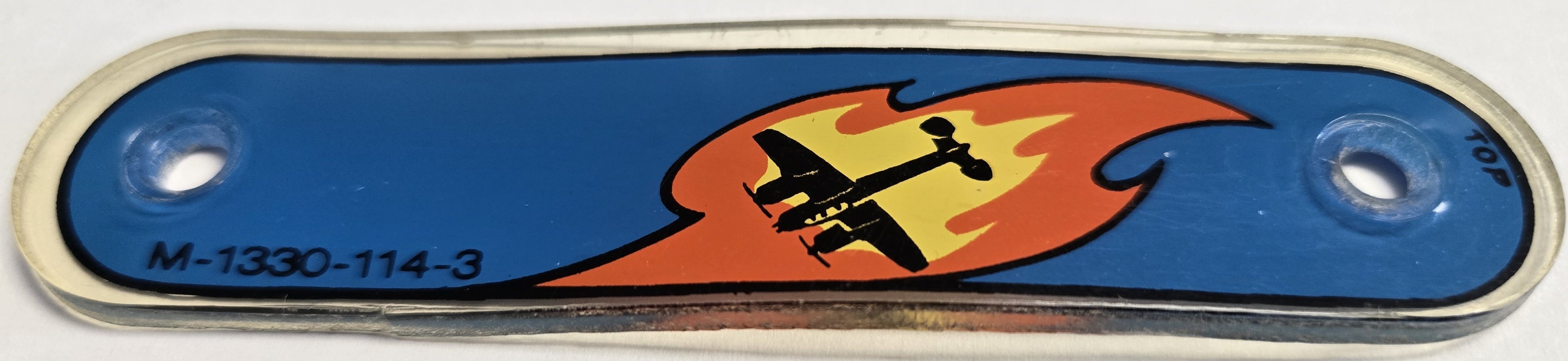 Wizard! Pinball (Bally, 1975) Original Playfield Plastic M-1330-114-03