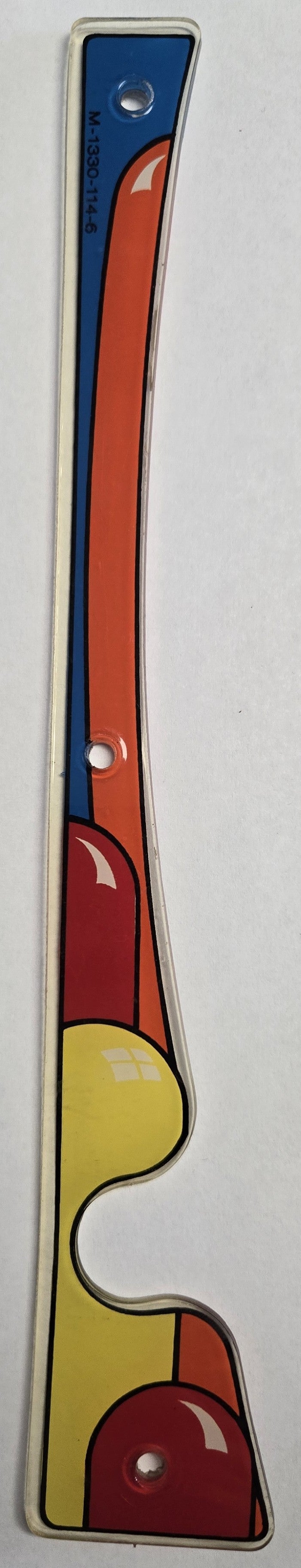 Wizard! Pinball (Bally, 1975) Original Playfield Plastic M-1330-114-06