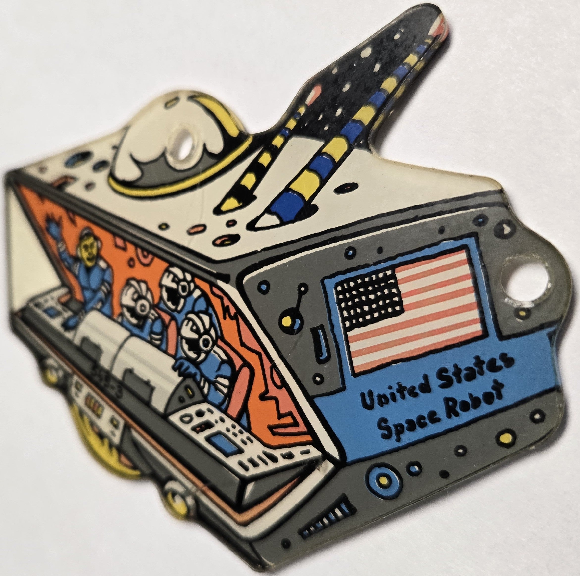 Pinbot Pinball (Williams, 1986) Original Playfield Plastic 549-03