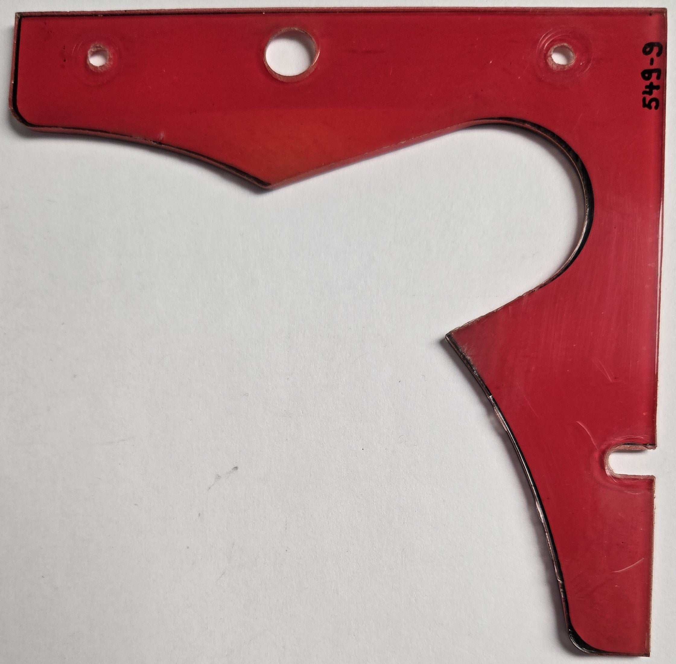 Pinbot Pinball (Williams, 1986) Original Playfield Plastic 549-09