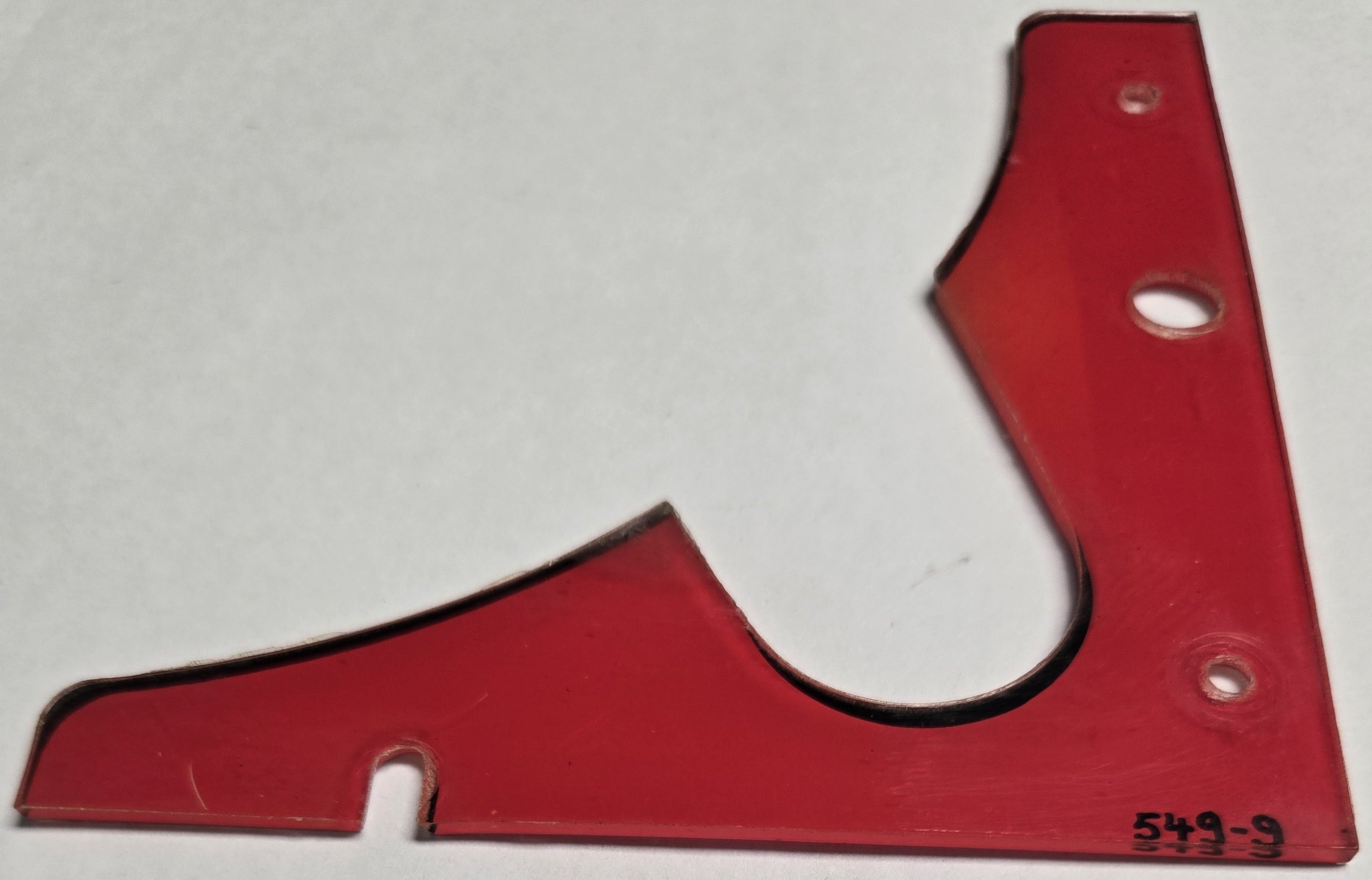 Pinbot Pinball (Williams, 1986) Original Playfield Plastic 549-09