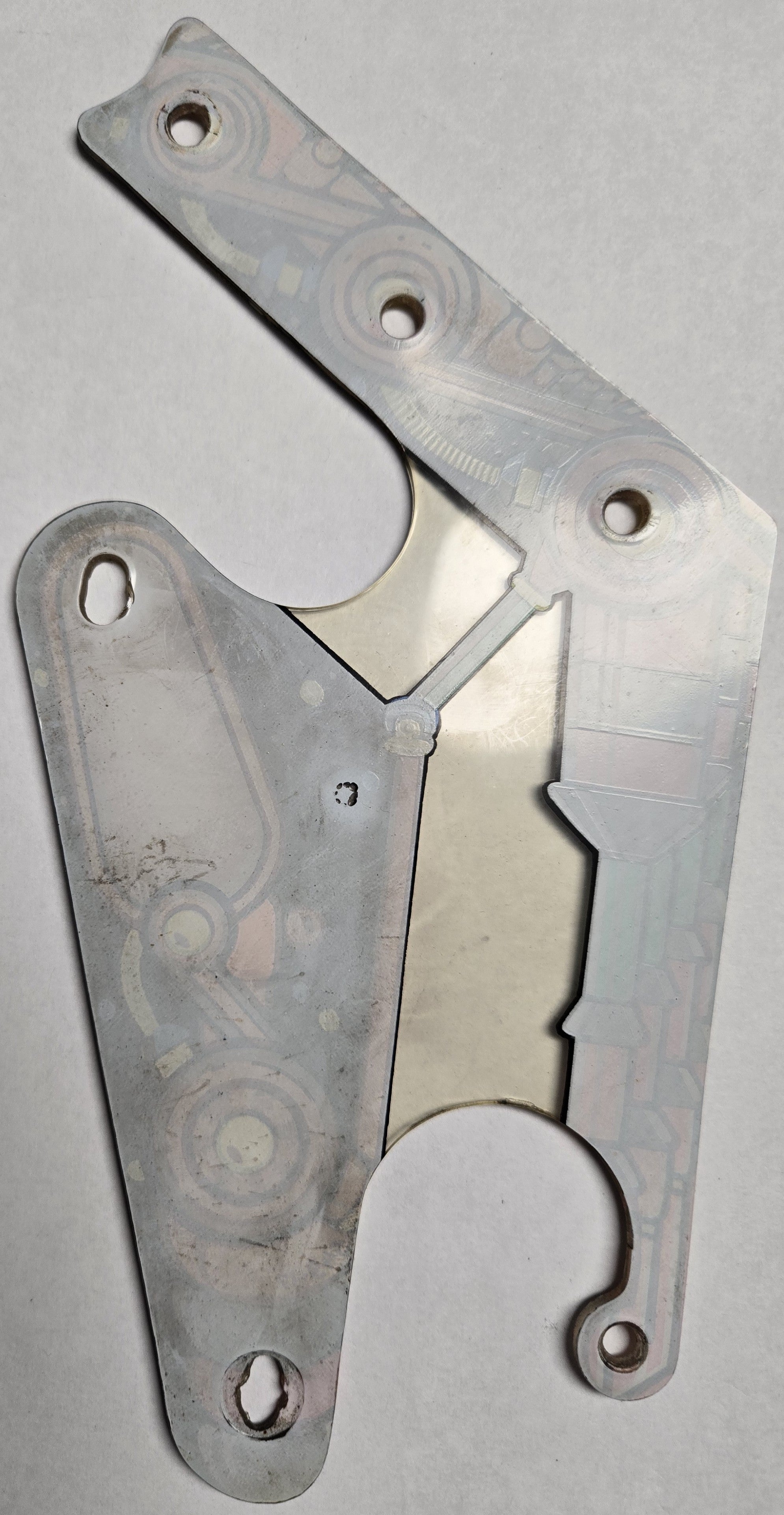 Pinbot Pinball (Williams, 1986) Original Playfield Plastic 549-17