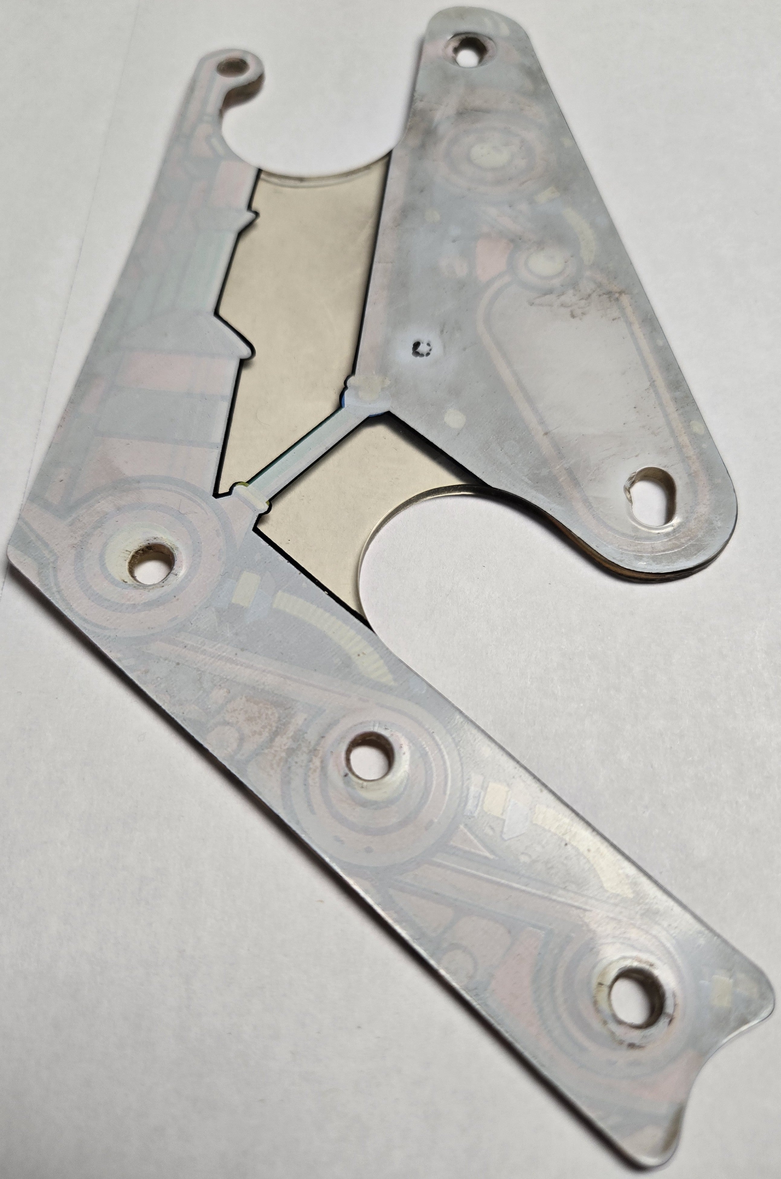 Pinbot Pinball (Williams, 1986) Original Playfield Plastic 549-17