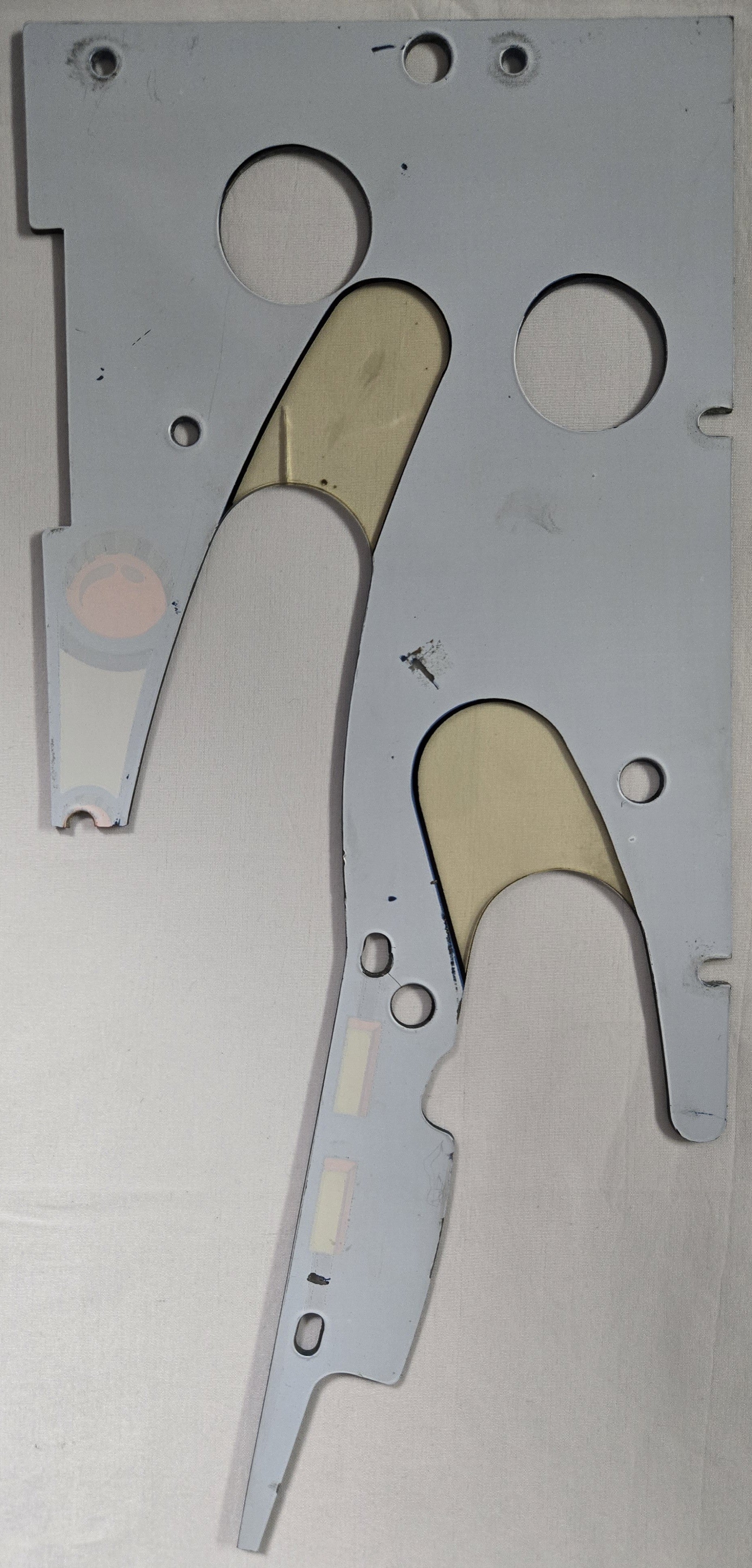 Pinbot Pinball (Williams, 1986) Original Playfield Plastic 549-13