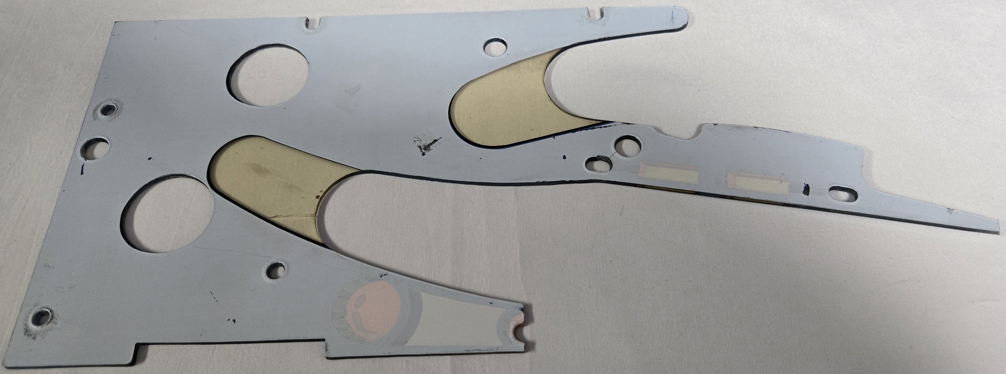 Pinbot Pinball (Williams, 1986) Original Playfield Plastic 549-13