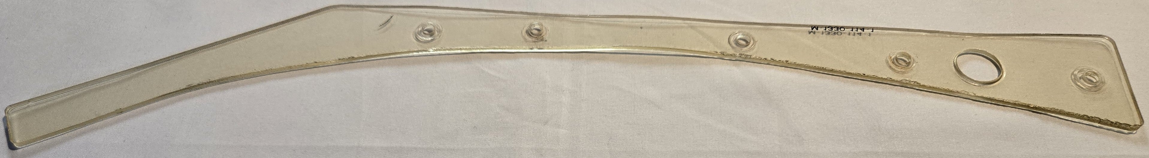 Wizard! Pinball (Bally, 1975) Original Playfield Plastic M-1330-114-01