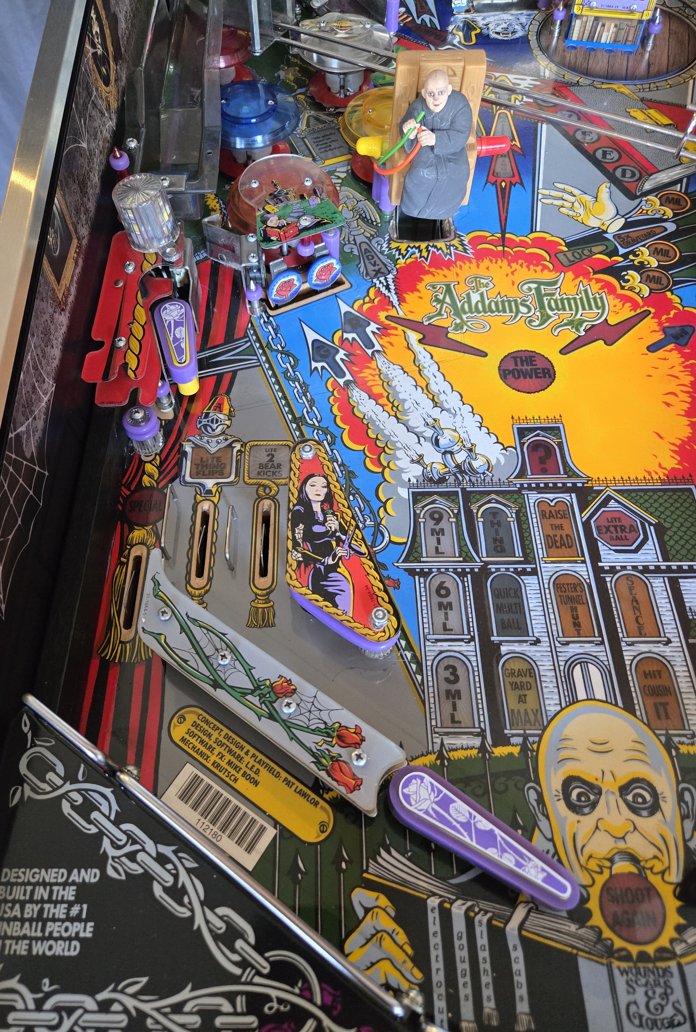 Addams Family (Refurbished & Modded) Bally 1992